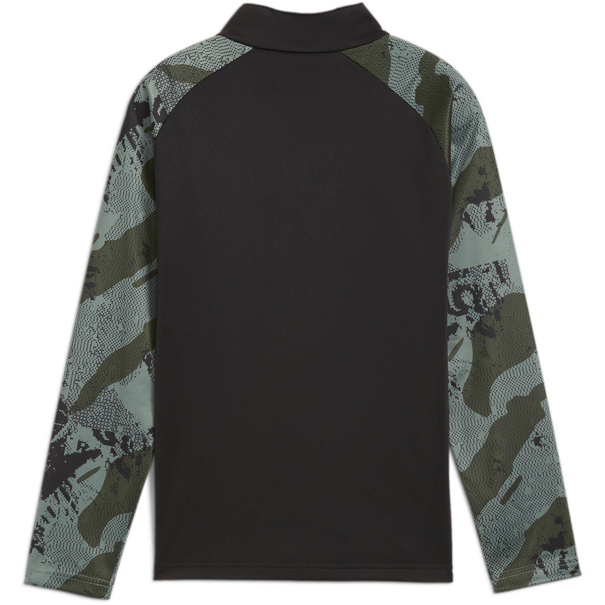 Puma Zwart - Puma - quarter Zip Fleece - 2