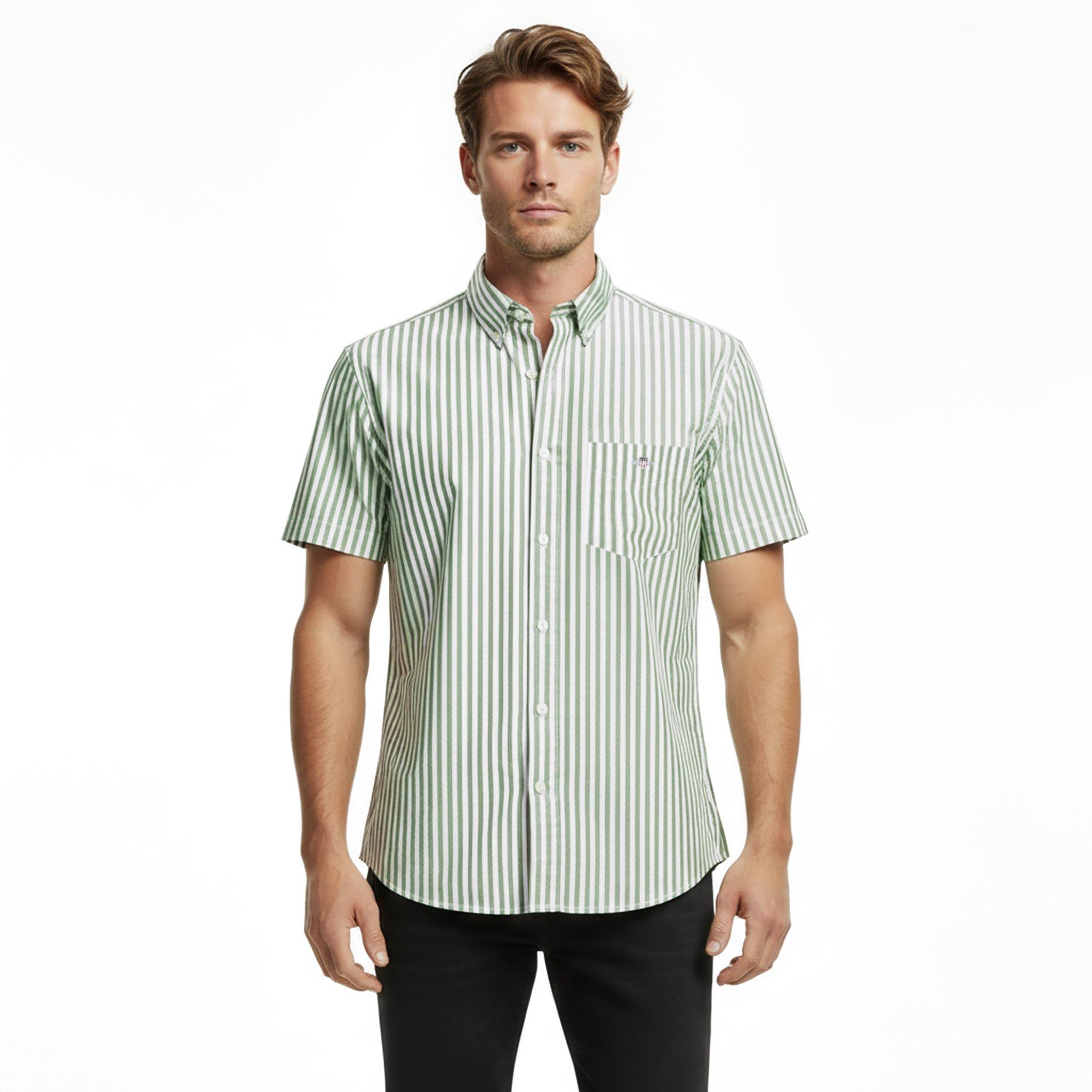 Herbe Verte 354 - Gant - Gant Pop Strp SS Sht Sn63 - 3