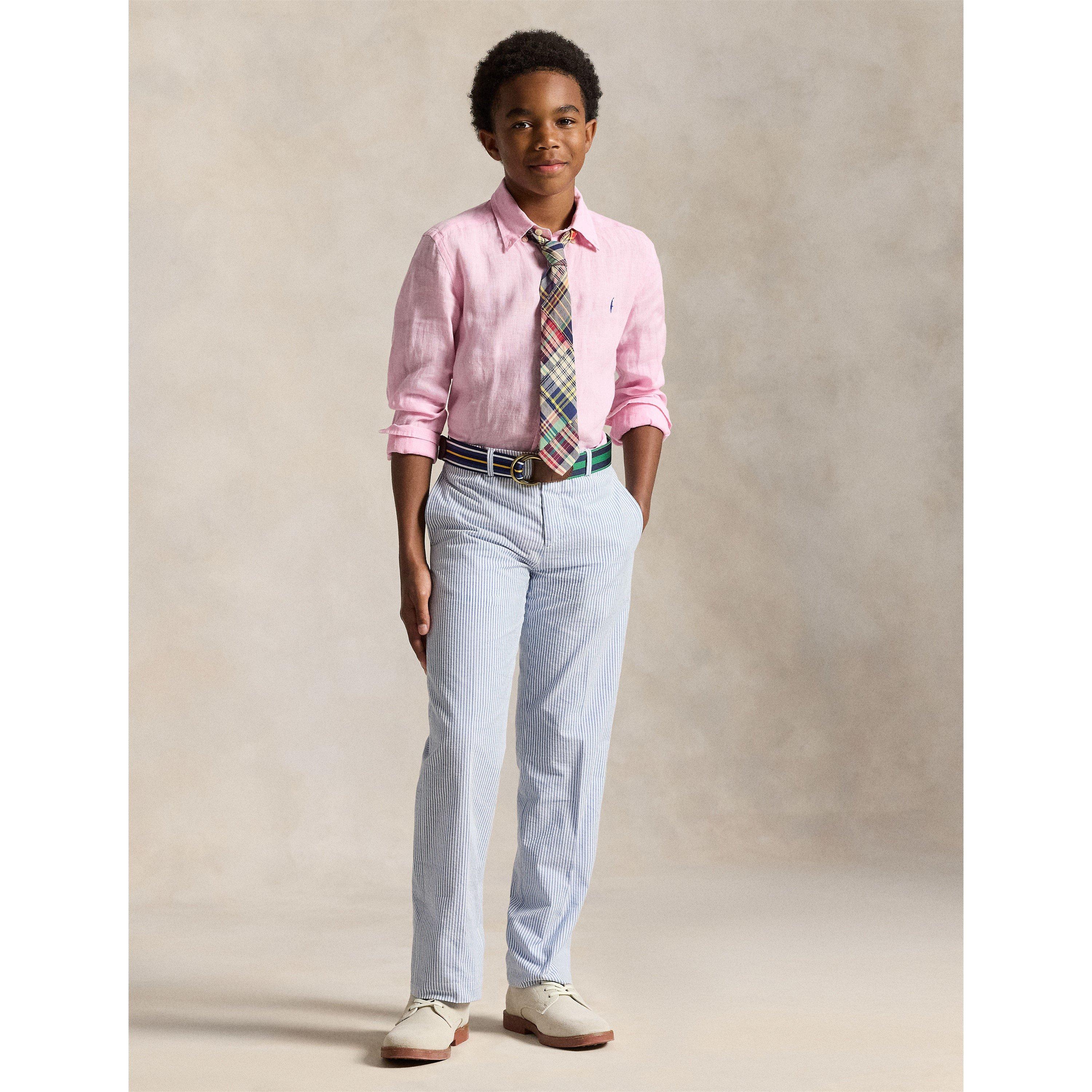 Carmel Pink - Polo Ralph Lauren - Long Sleeve Shirt Juniors - 5