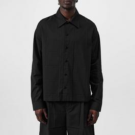Jacquemus La Chemise Corto Jacquard Button-Up Shirt