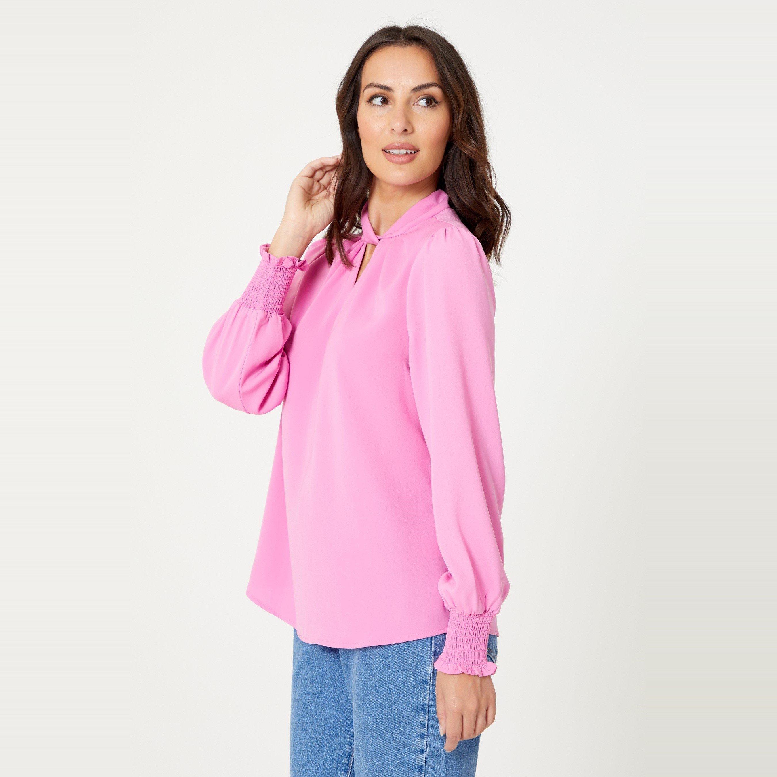 Lyserød - Be You - Twist Neck Tunic - 3