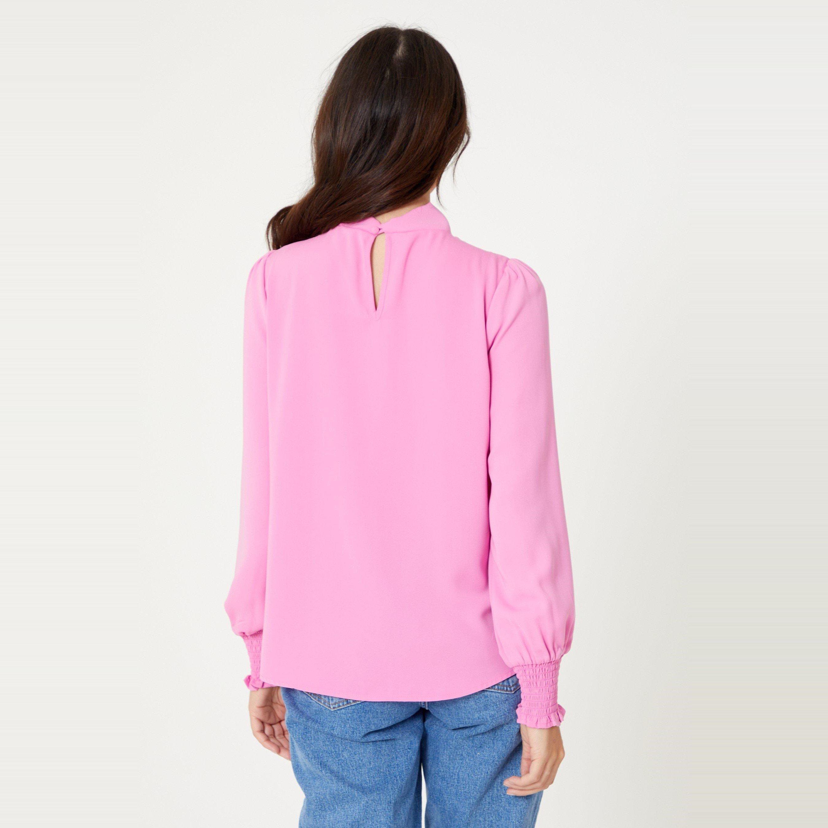 Lyserød - Be You - Twist Neck Tunic - 4