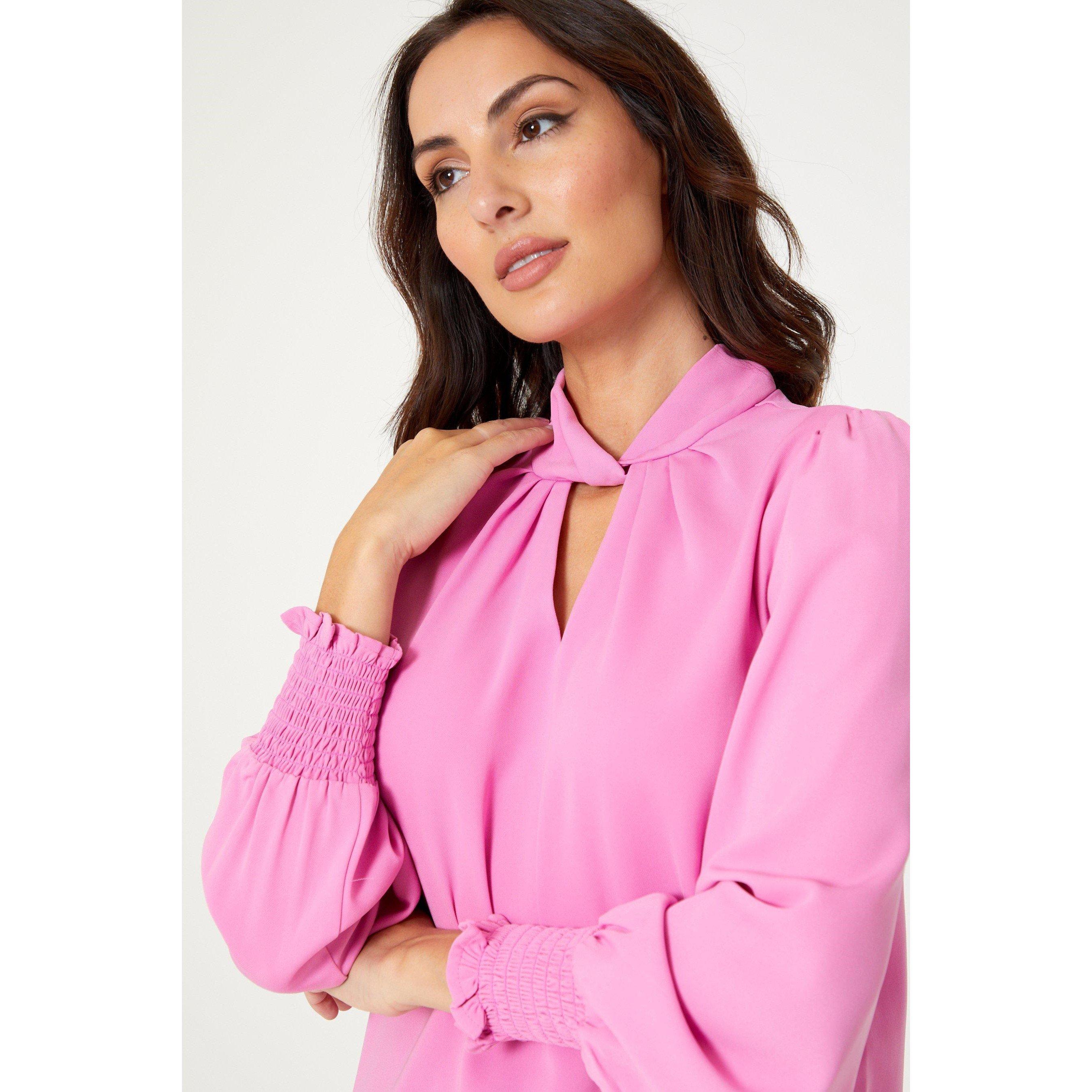 Lyserød - Be You - Twist Neck Tunic - 5