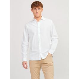 Jack and Jones JW Long Sleeve Linen Shirt