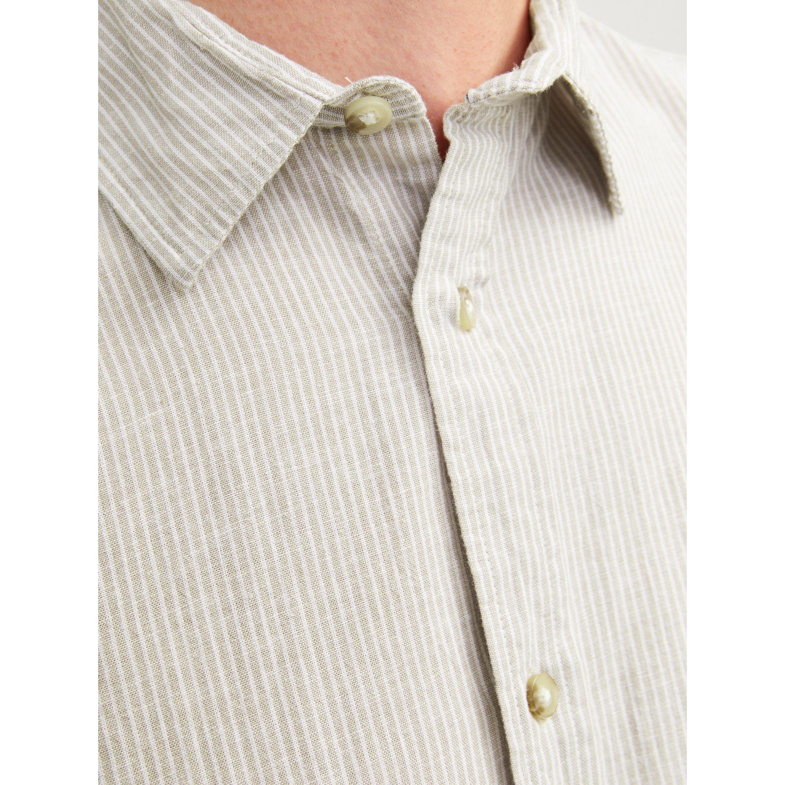 Crockery - Jack and Jones - JW Long-Sleeve Linen Shirt - 4