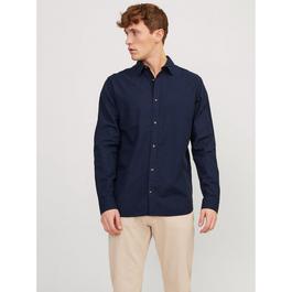 Jack and Jones JW Long Sleeve Linen Shirt