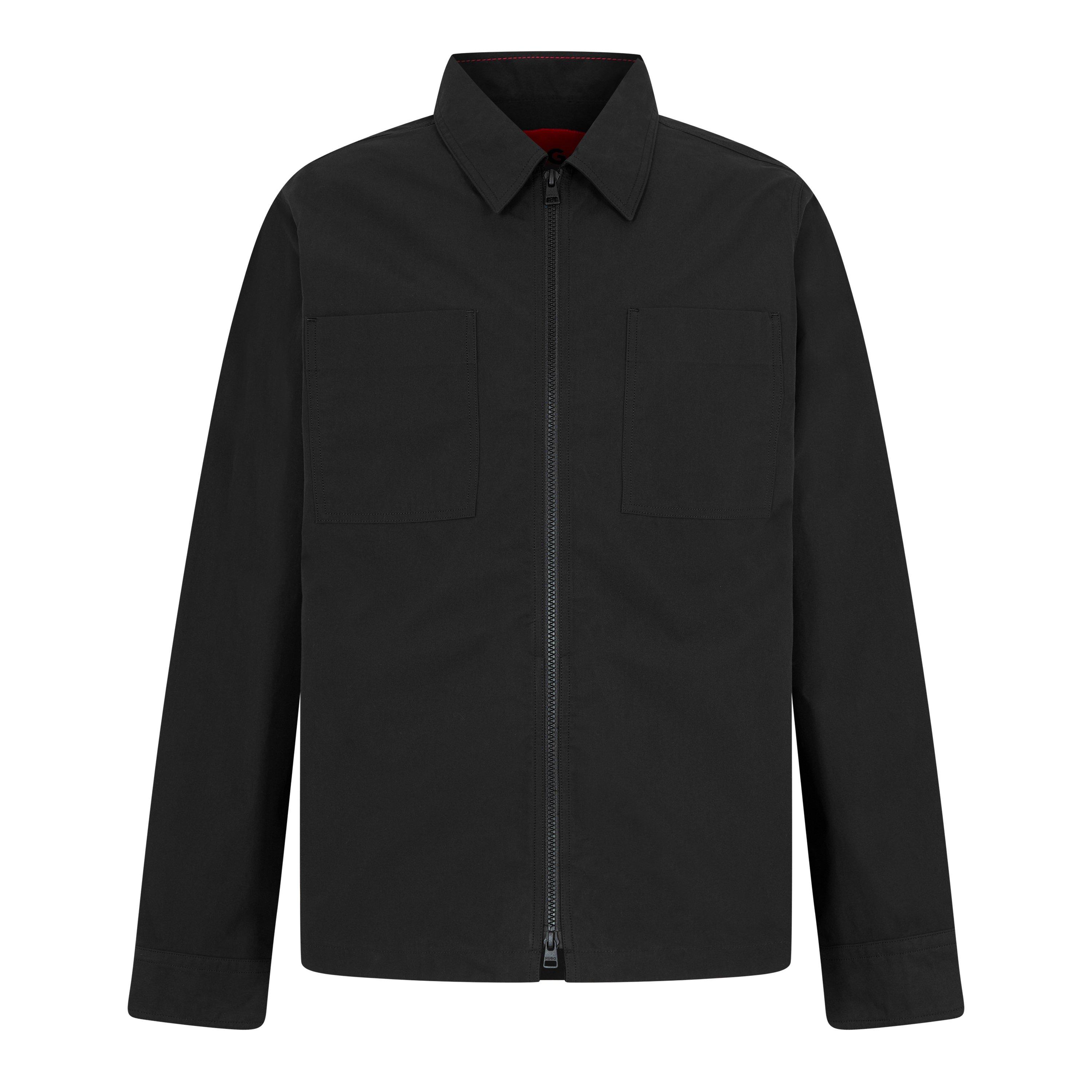 Black - Hugo - Hugo Evalom 10246344 01 Oxford Shirt Mens - 1