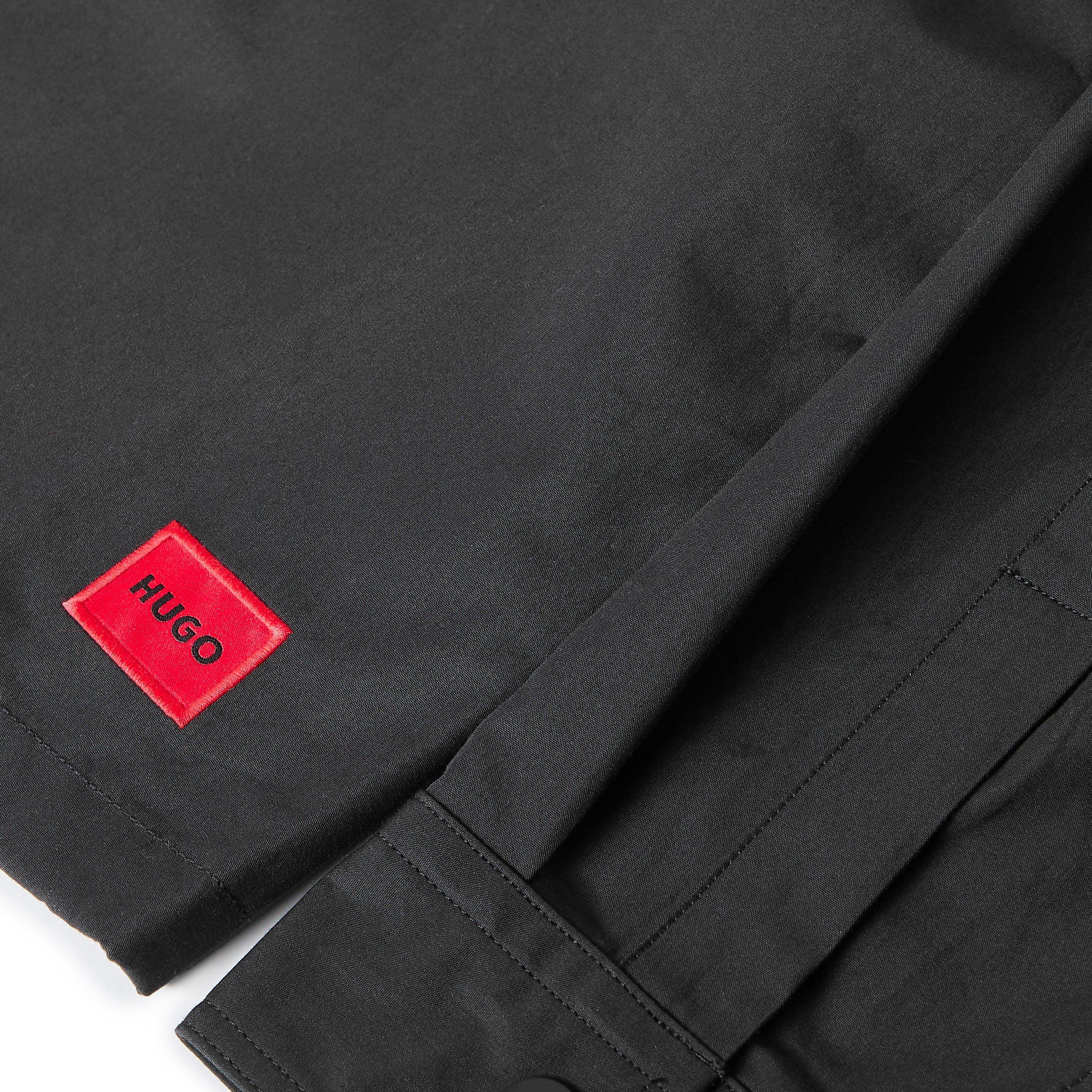 Black - Hugo - Hugo Evalom 10246344 01 Oxford Shirt Mens - 3