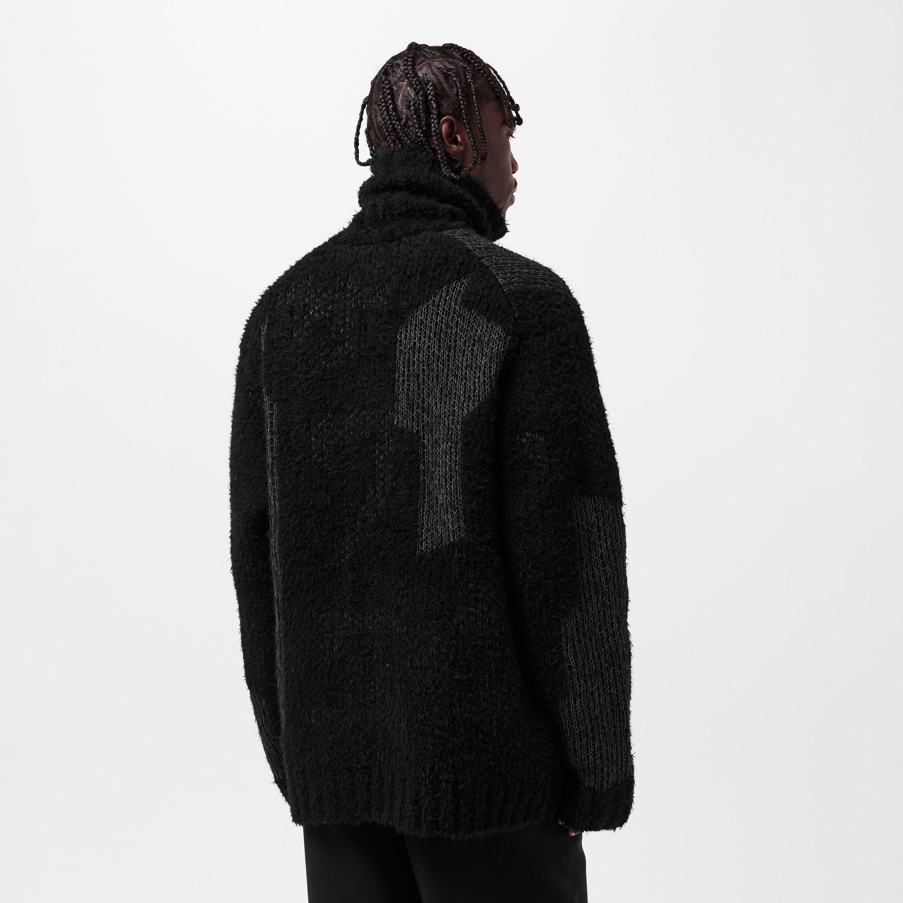 Charcoal - Yohji Yamamoto - Men's Full Zip Fleece - 4