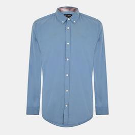 Threadbare 2 Pack Beaconsfield Long Sleeve Shirt Mens