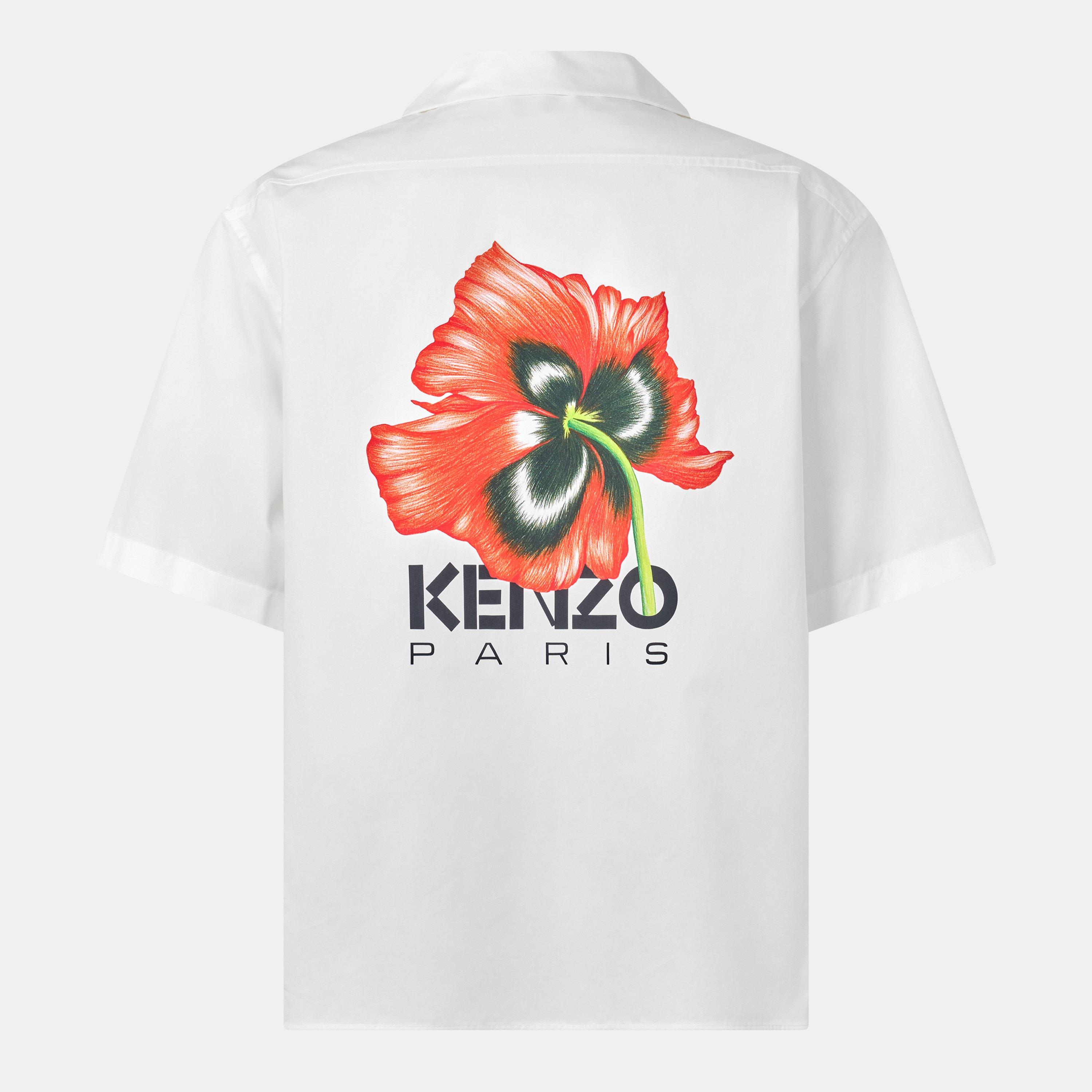 KENZO Flower デザイン 刺繍 半袖ニット24SS shopbring_3824c230022