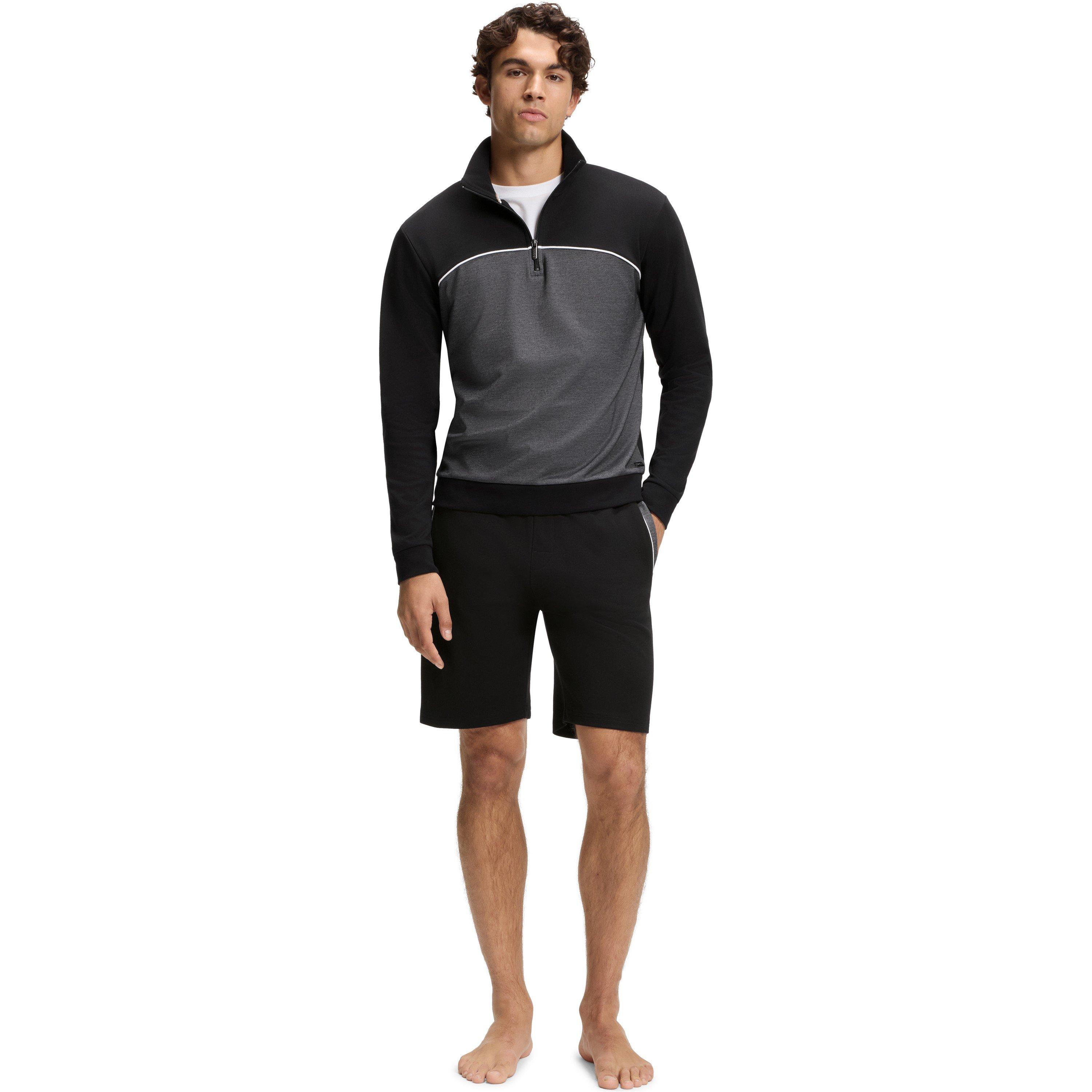 Black - Boss - Men's Quarter-Zip Fleece - 5