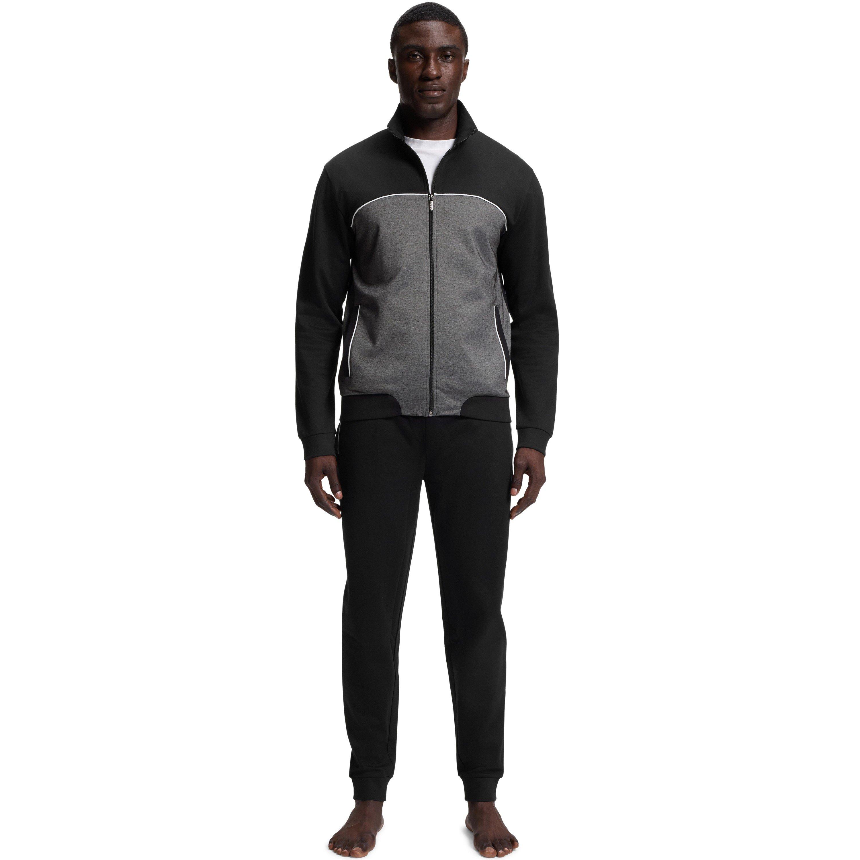 Black - Boss - Tracksuit Jacket - 5