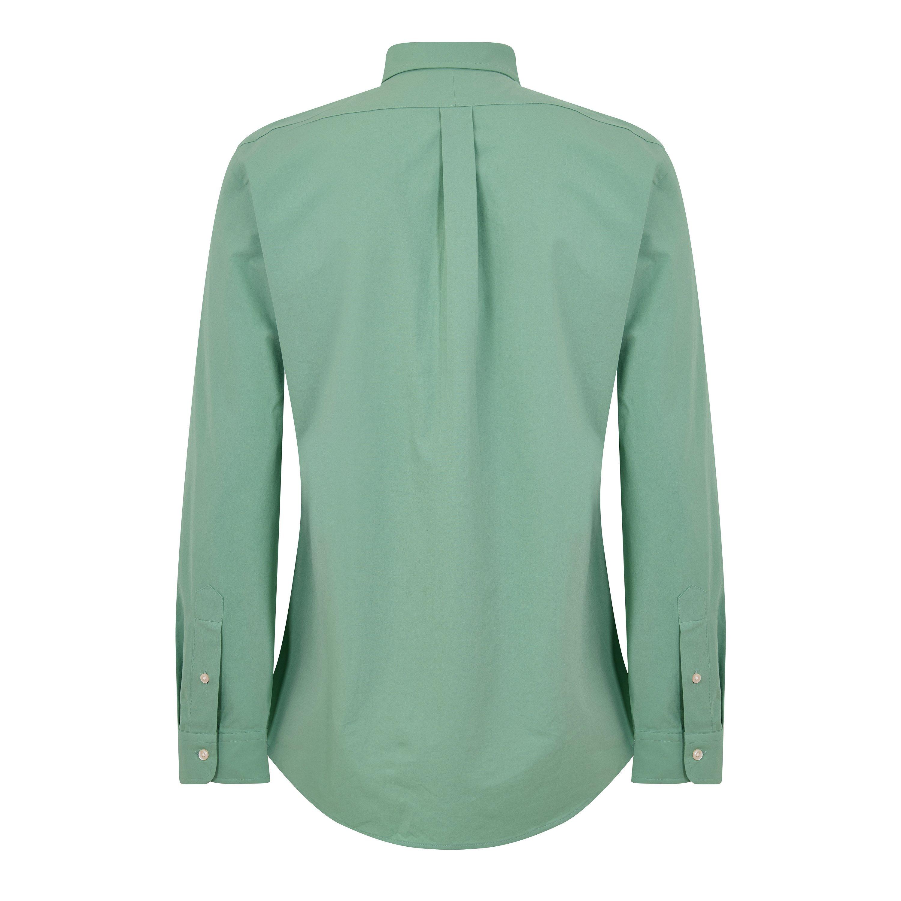 Faded Mint - Polo Ralph Lauren - Men's Slim-Fit Stretch Poplin Shirt - 2