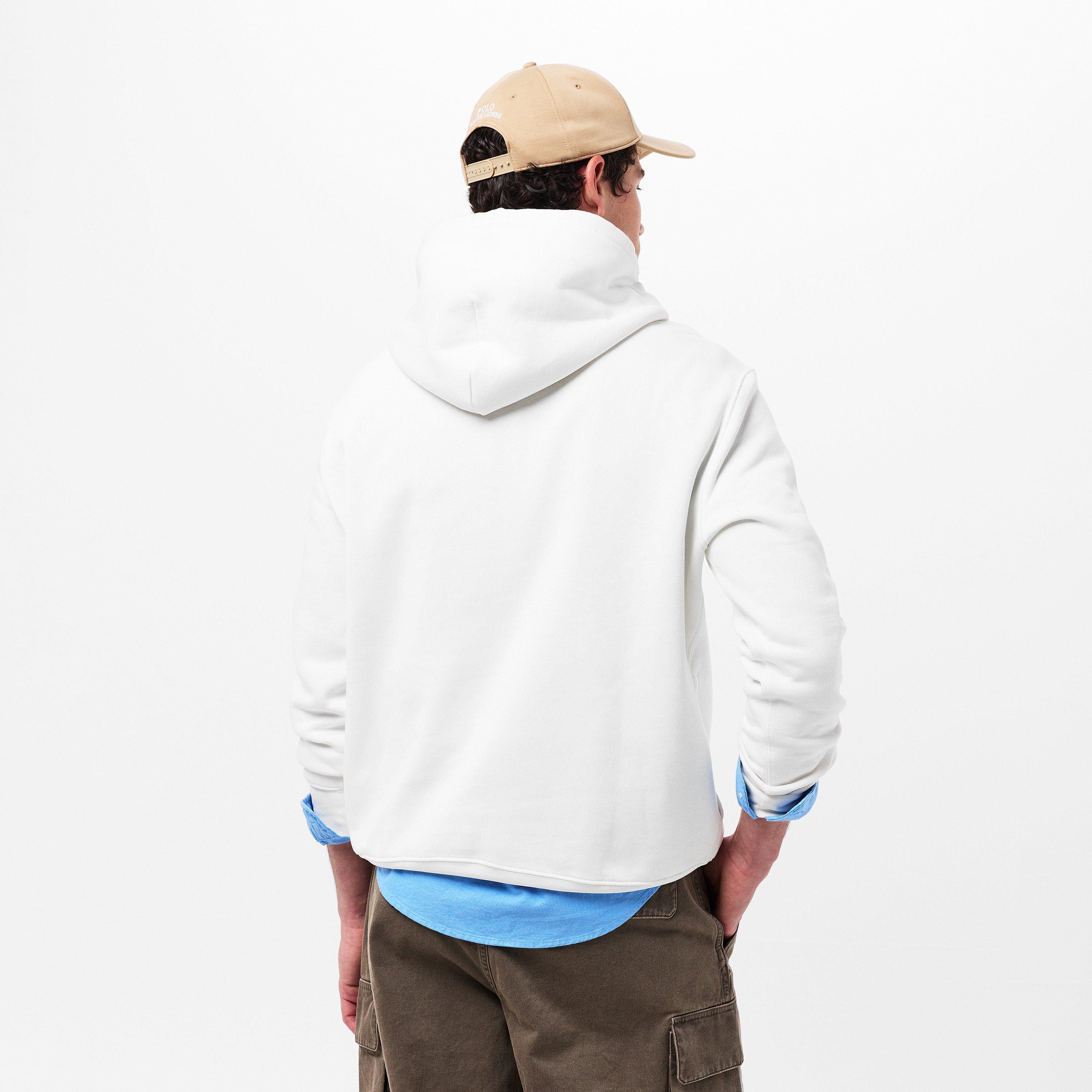 Deckwash White - Polo Ralph Lauren - Men's 1/4 Zip Fleece - 4