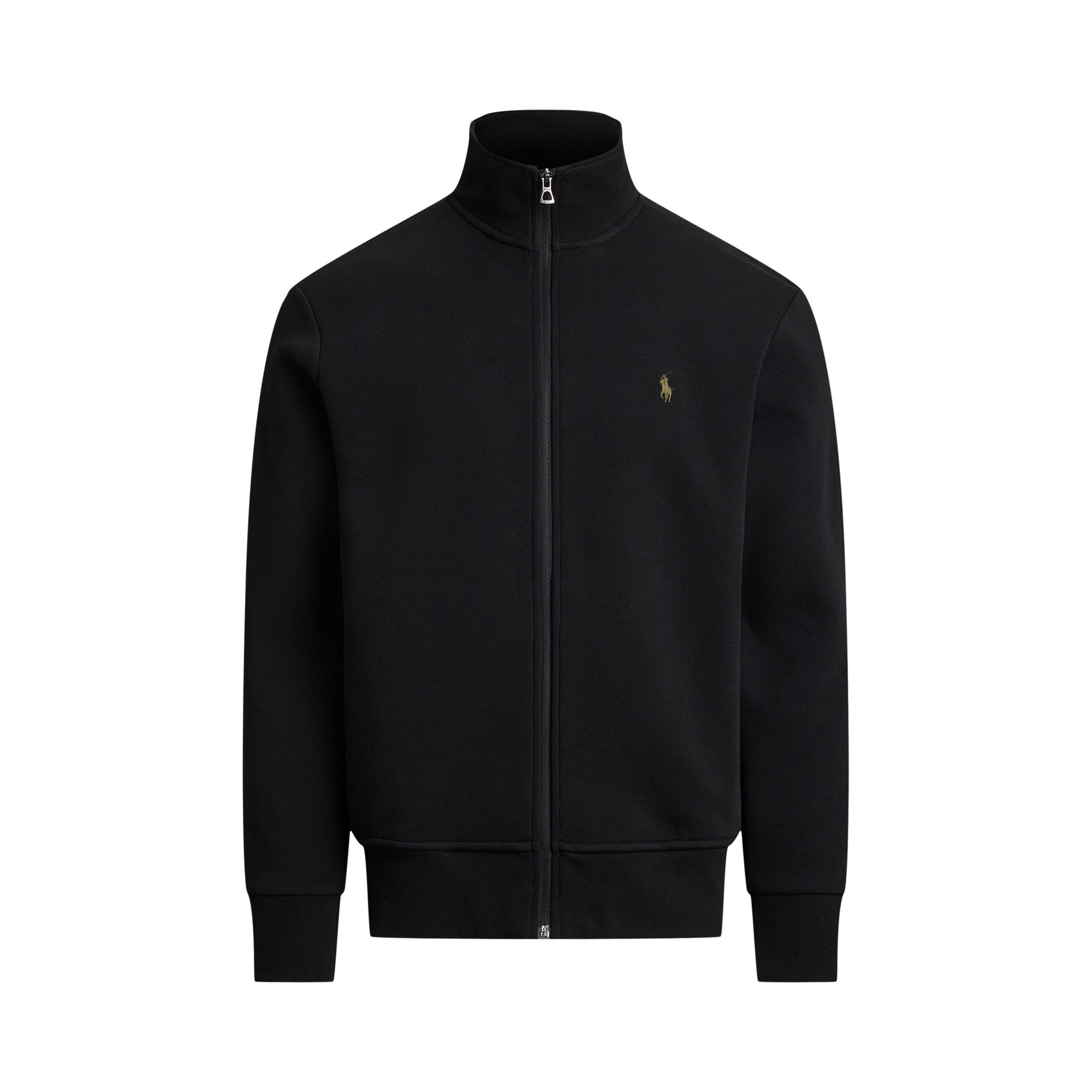 Polo Ralph Lauren Men's Polo Black Tech Full Zip Fleece - M