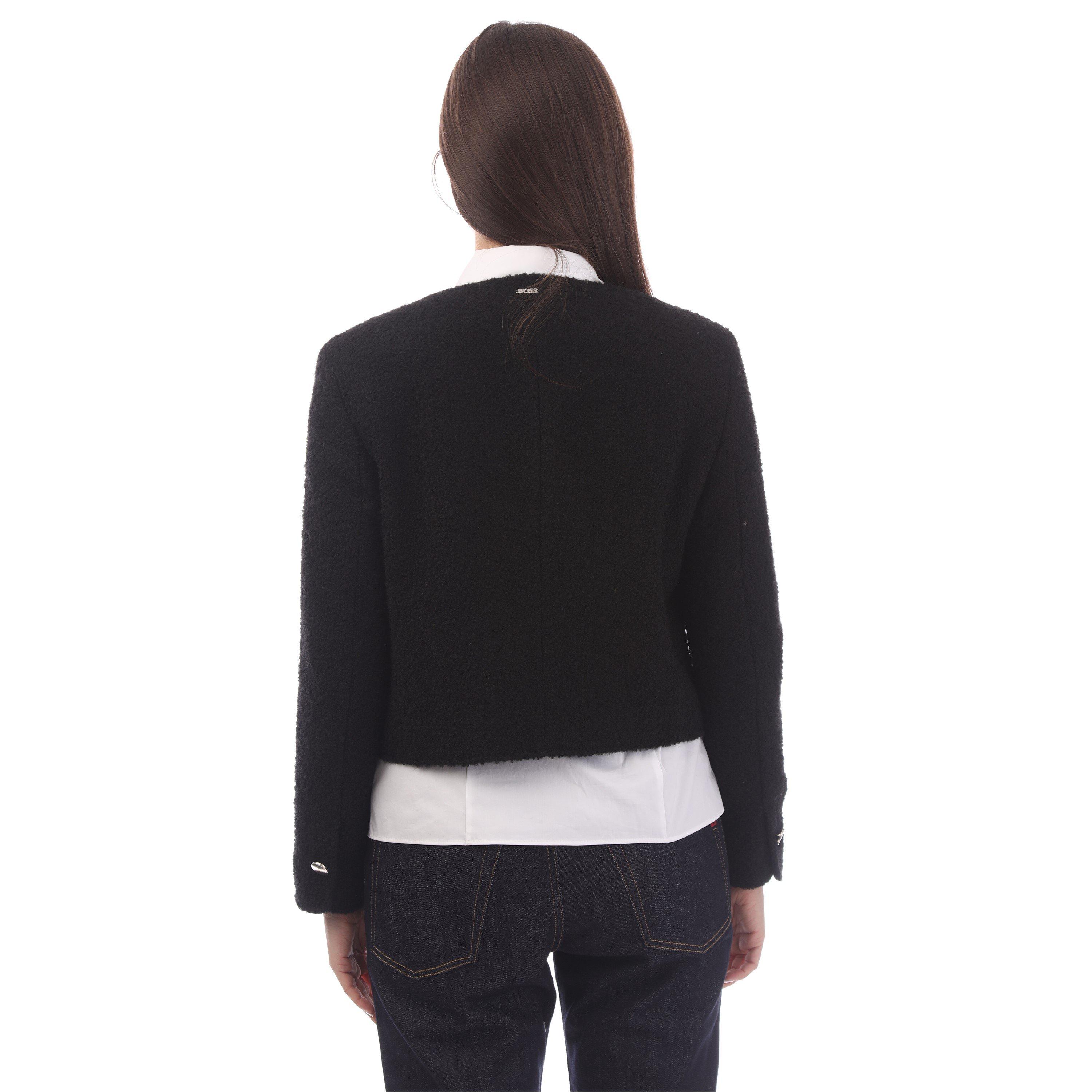 Black - Boss - Women's Jesetta Suit Jacket - 3