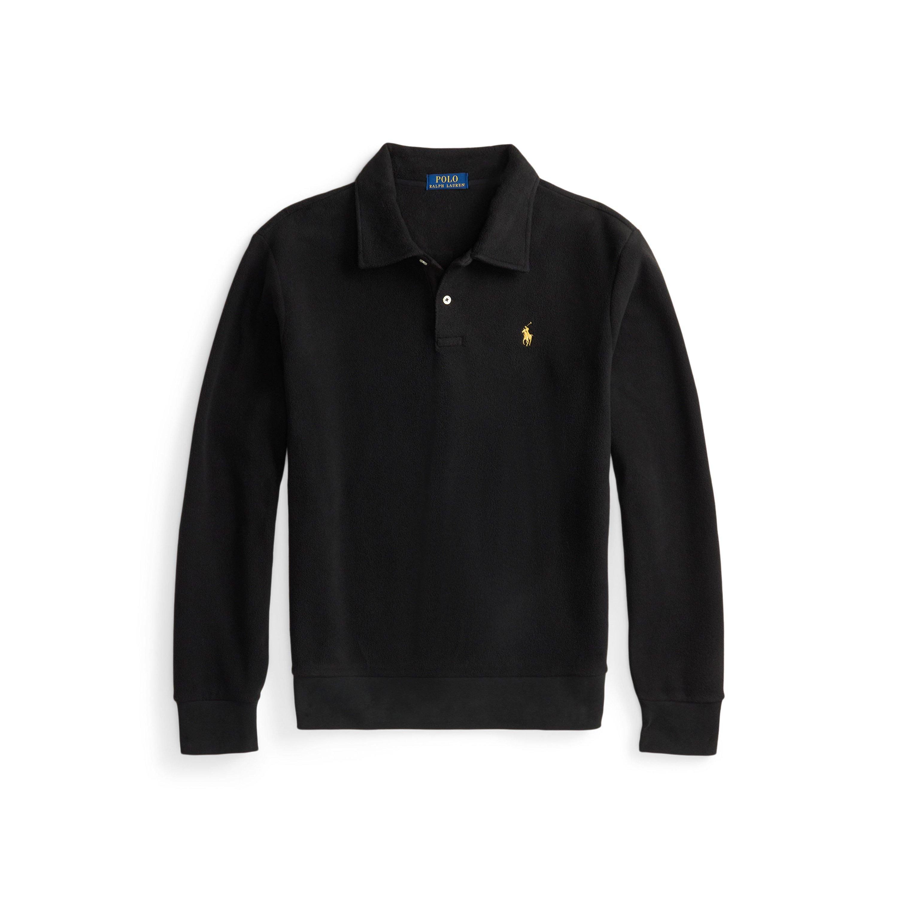 Polo Ralph Lauren Men's Quarter Zip Fleece Pullover - Polo Black - M