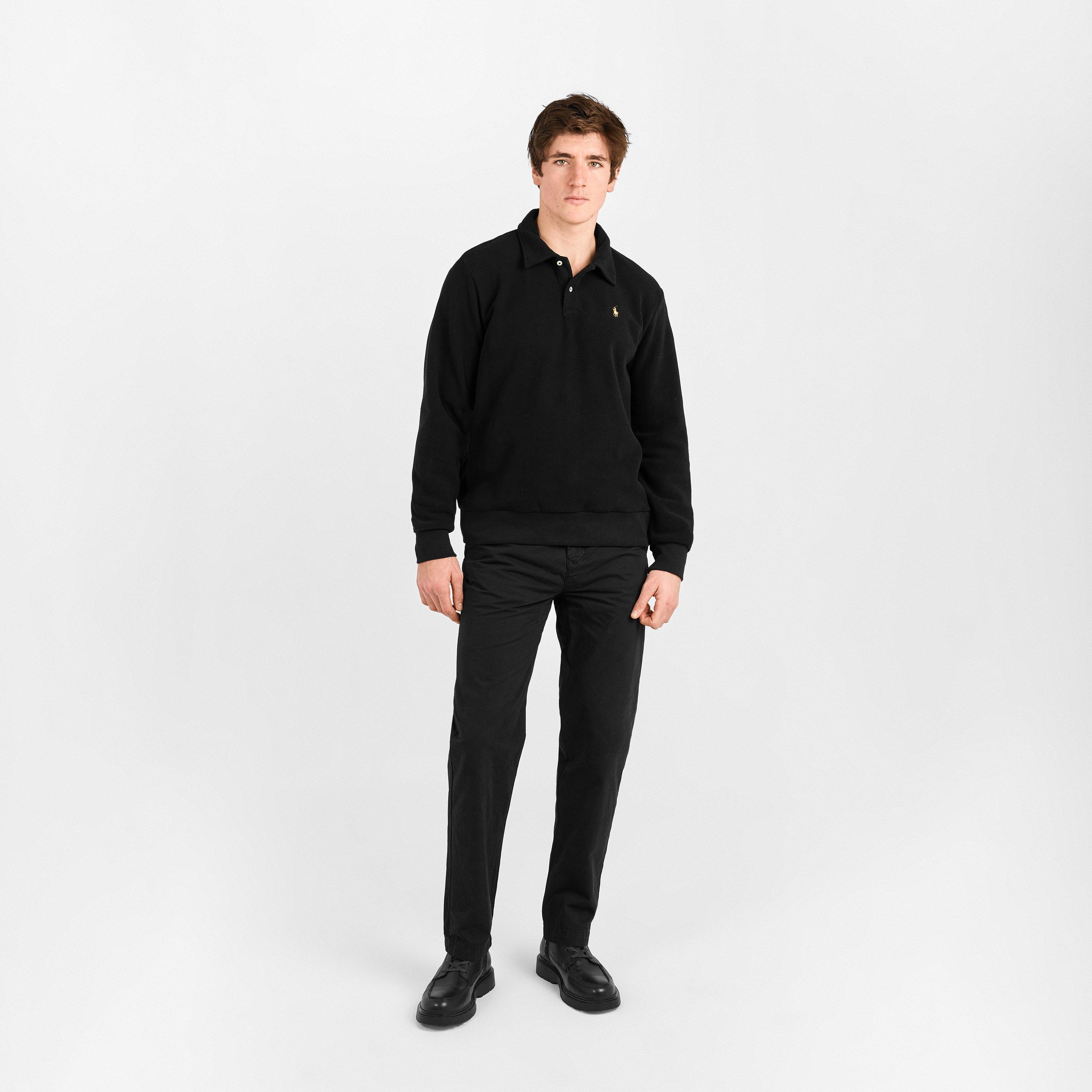 Polo Black - Polo Ralph Lauren - Men's quarter Zip Fleece - 6