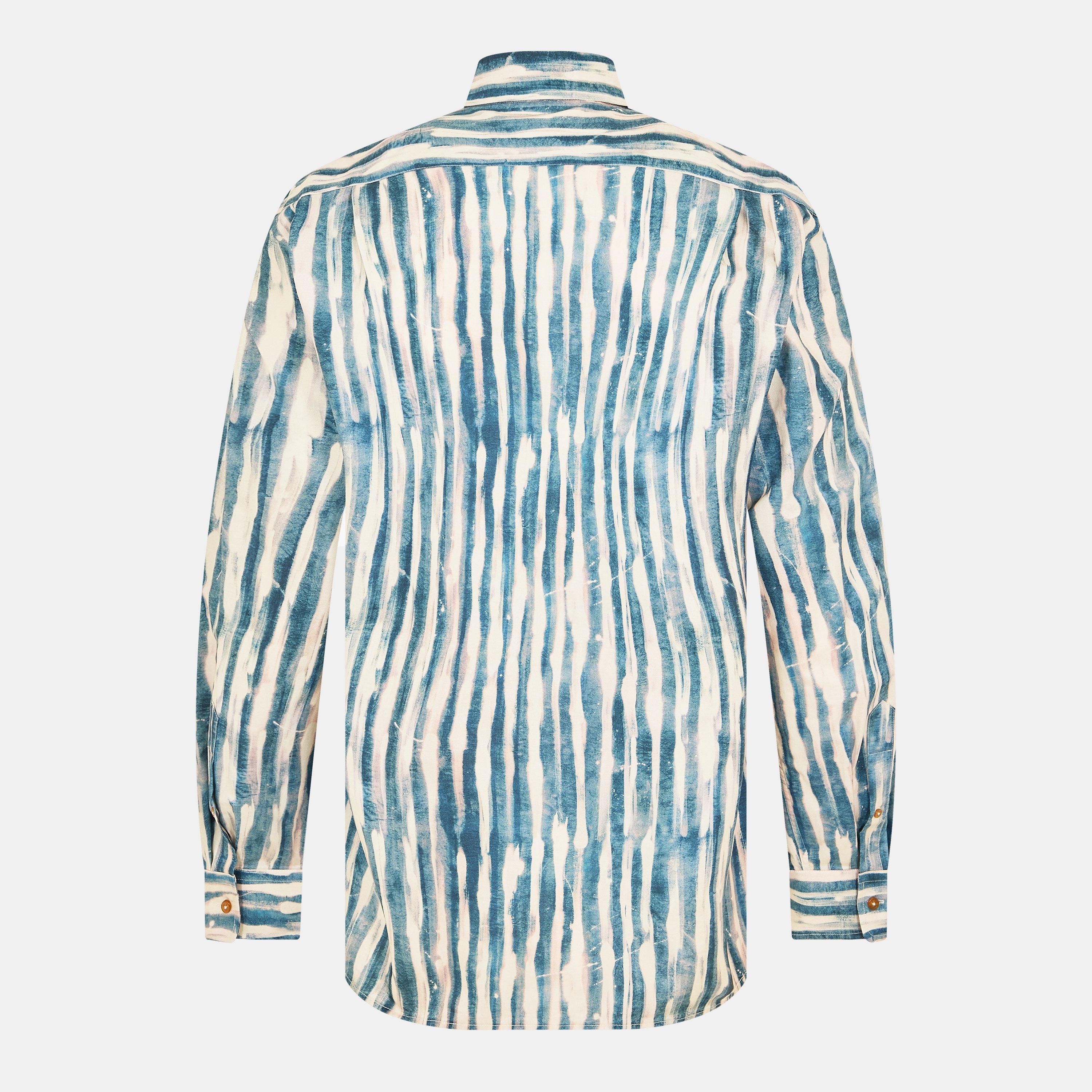 Paint Stripes - Vivienne Westwood - Men's Patterned Long-Sleeve Shirt - 2