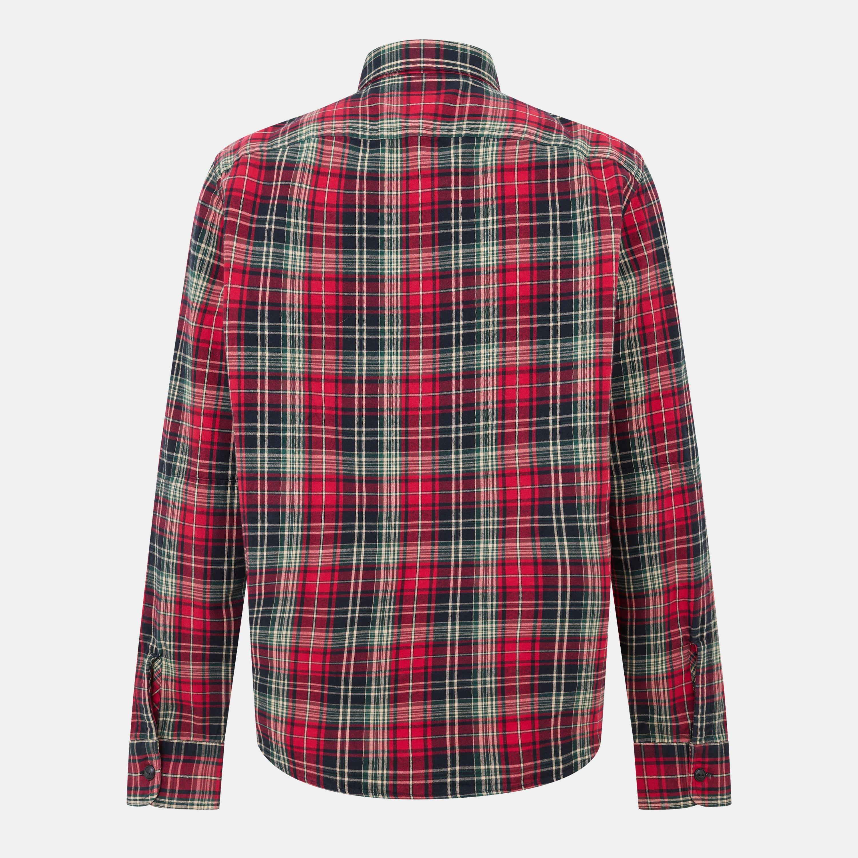 Red/Black Multi - Polo Ralph Lauren - Men's Long-Sleeve Flannel Patterned Shirt - 2