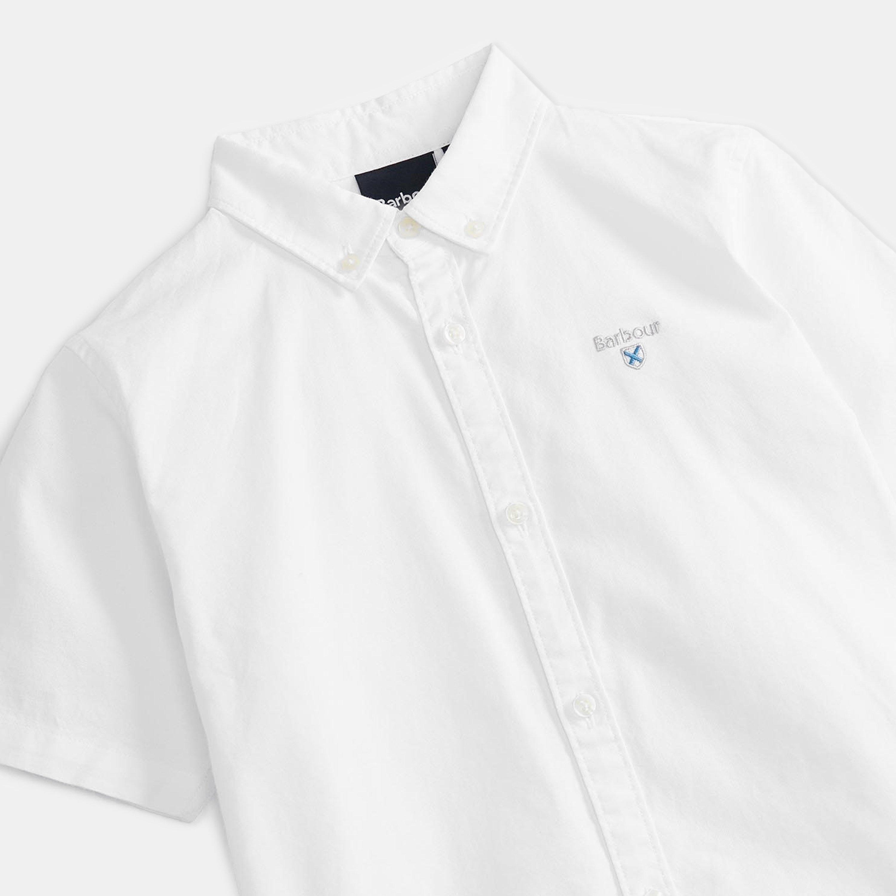 White WH11 - Barbour - Boys' Camford Tailored Shirt - 3