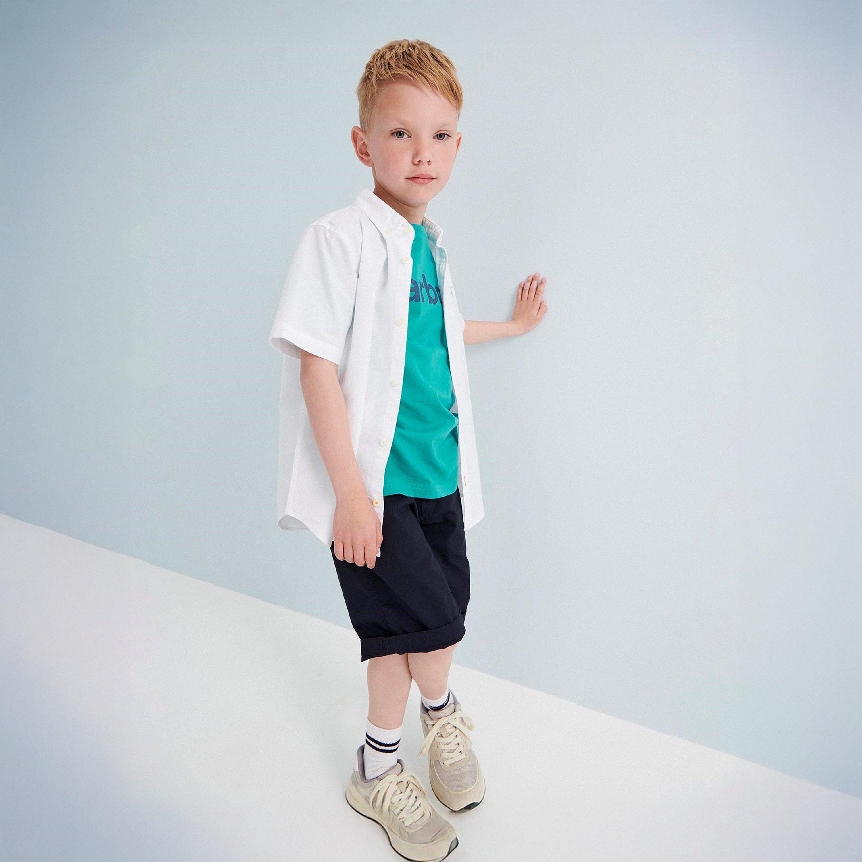 White WH11 - Barbour - Boys' Camford Tailored Shirt - 5