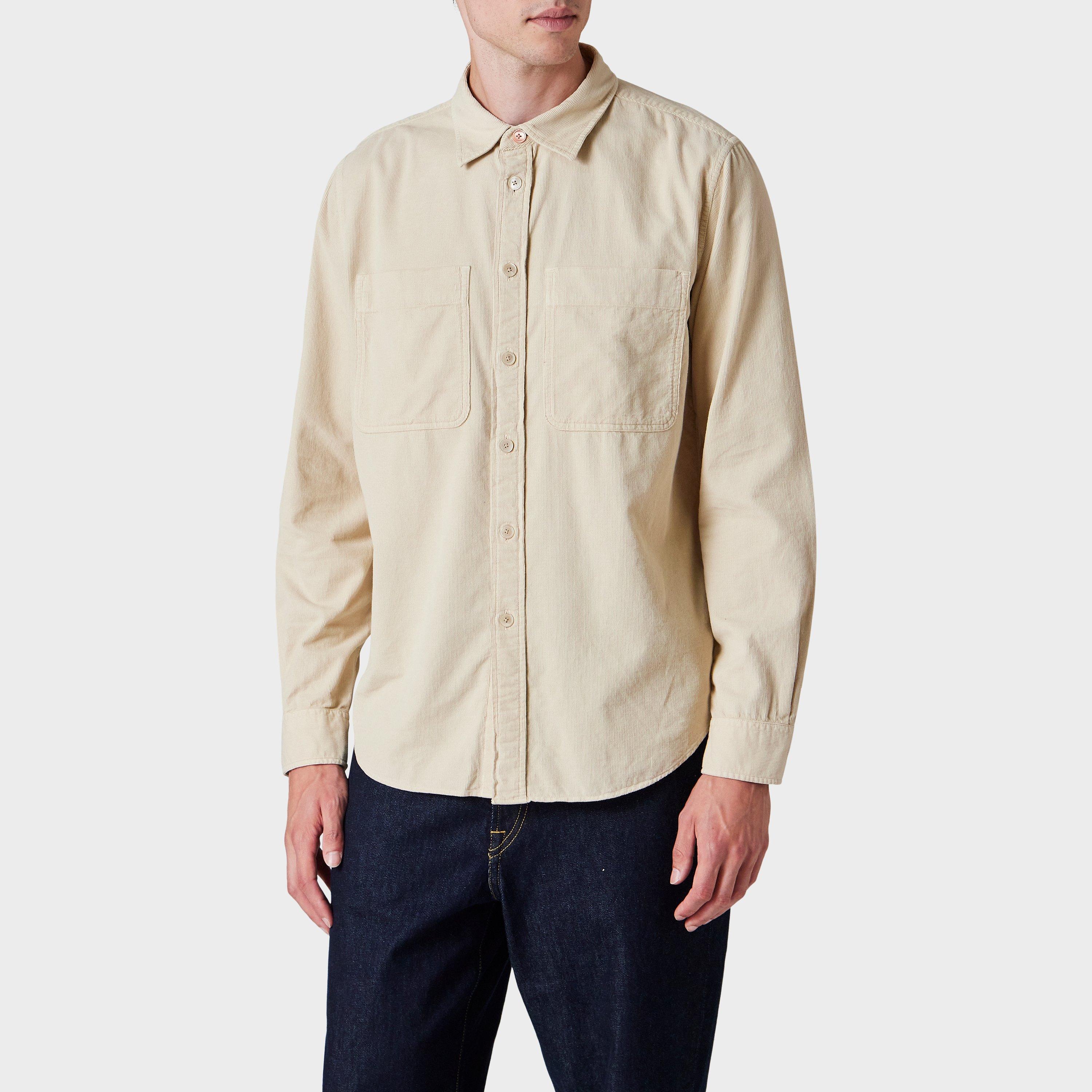 Brown 60 - PS Paul Smith - PS Cord LS Shirt Sn54 - 2