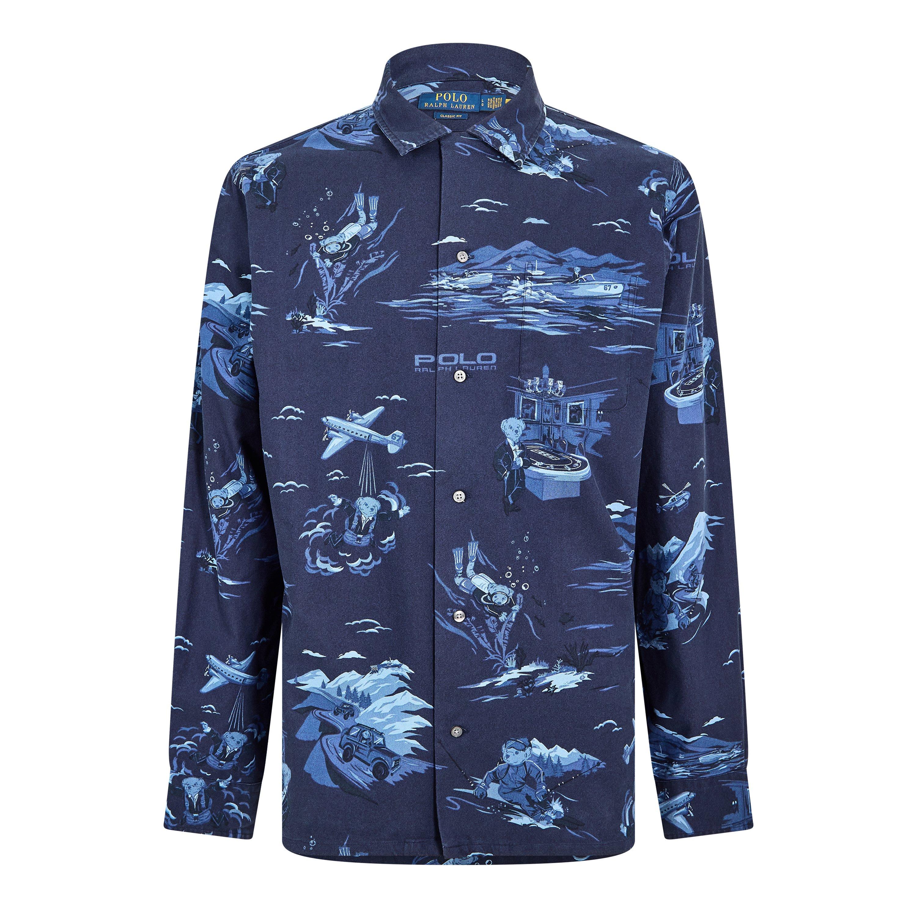 Polo Ralph Lauren Polo Spy Bear Shirt Sn61