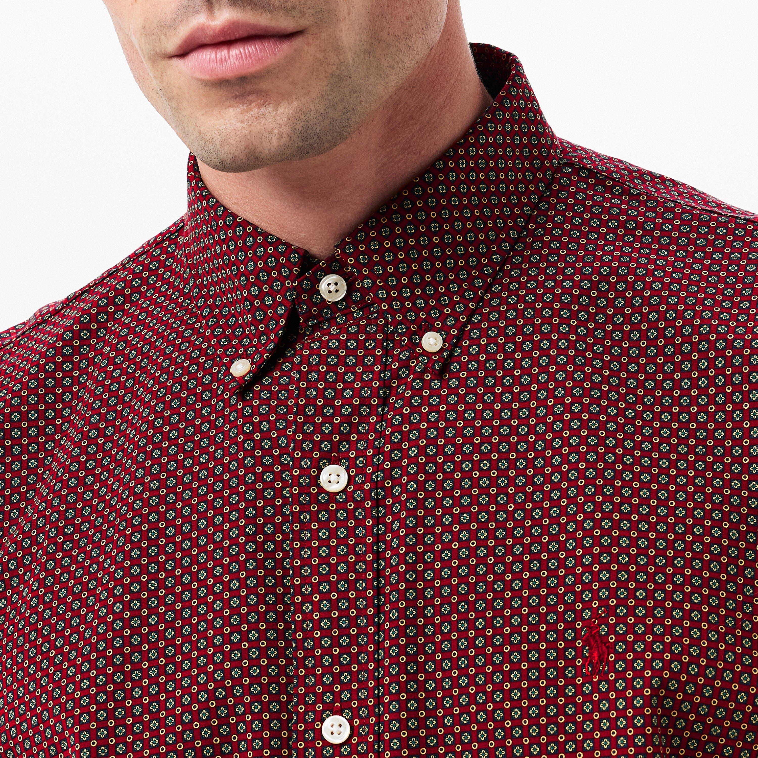 Navy - Polo Ralph Lauren - Men's Long-Sleeve Plain Shirt - 5