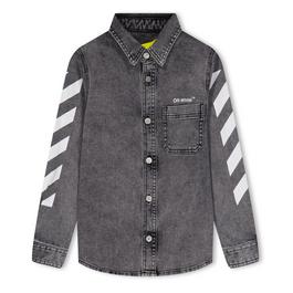 Off White Acid Denim Shirt Jn99