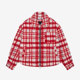 Cole Buxton Logo Check Overshirt