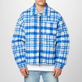 Cole Buxton Logo Check Overshirt