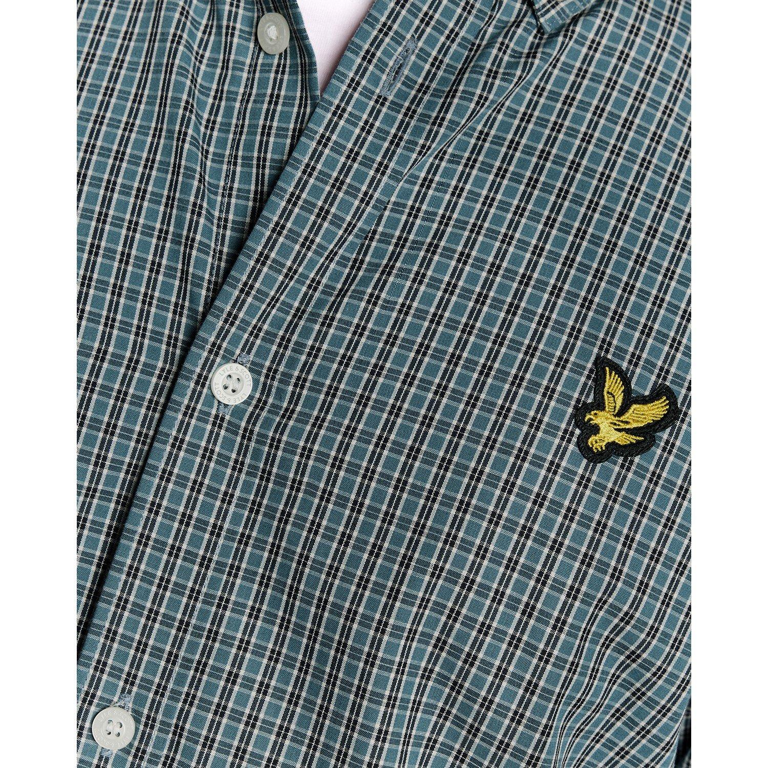 Denm Jeans Y130 - Lyle and Scott - Lyle FnChk SS Shirt Sn63 - 1