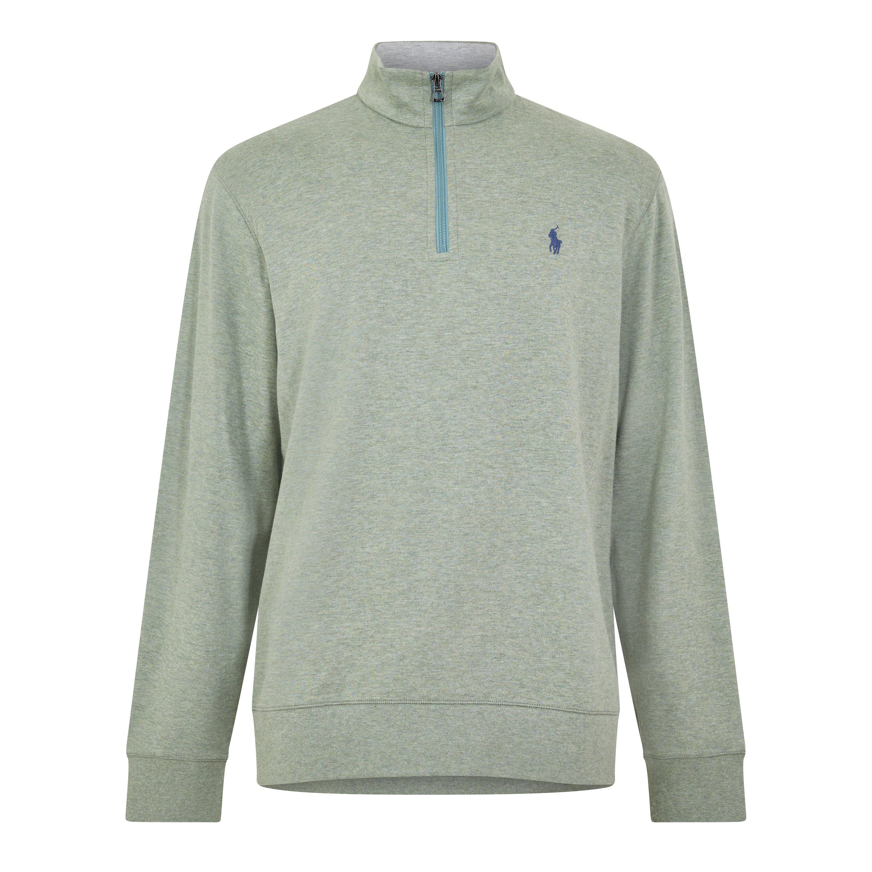 Luxury Jersey Quarter-Zip Pullover