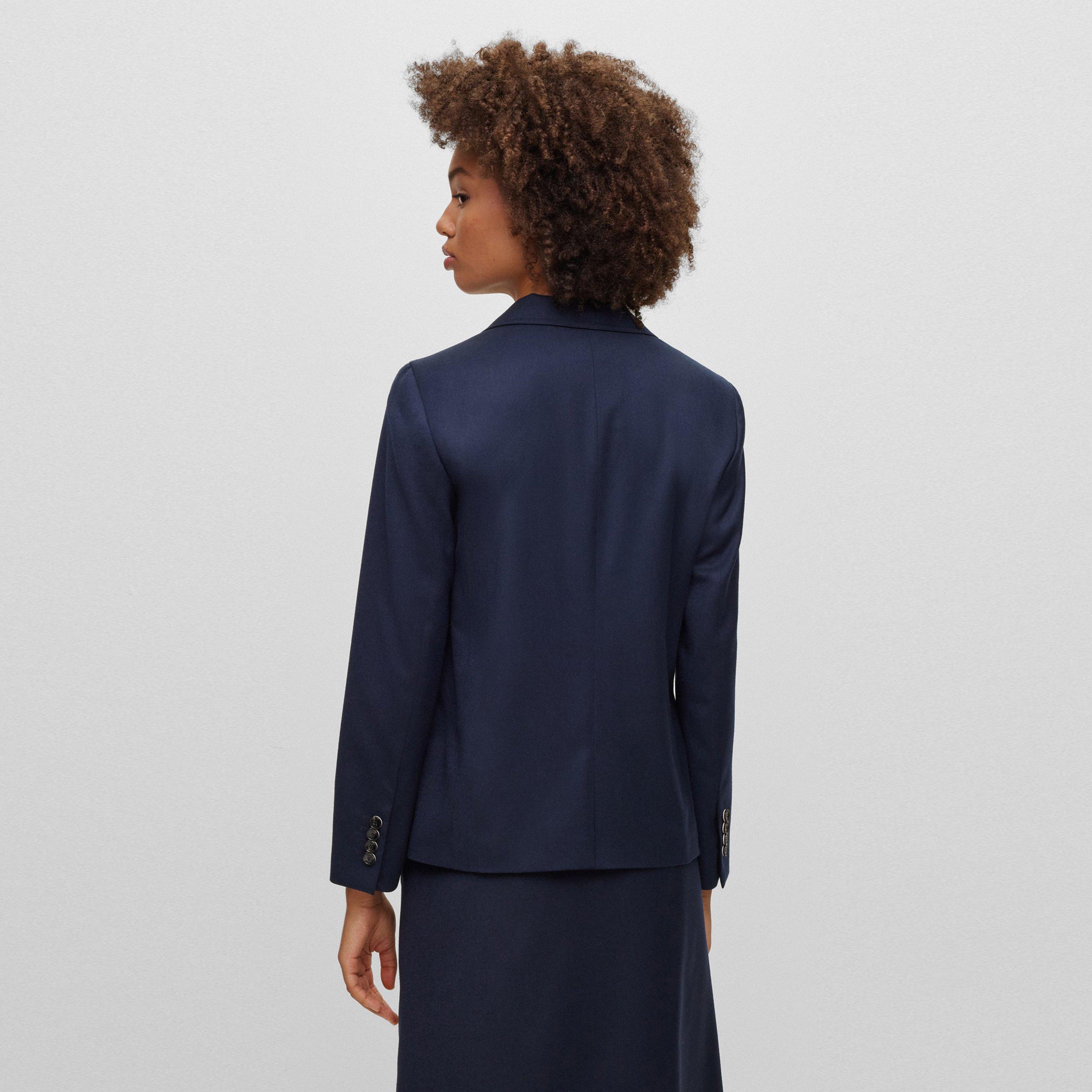 Dark Blue - Boss - Women's Jocalua Suit Jacket - 3