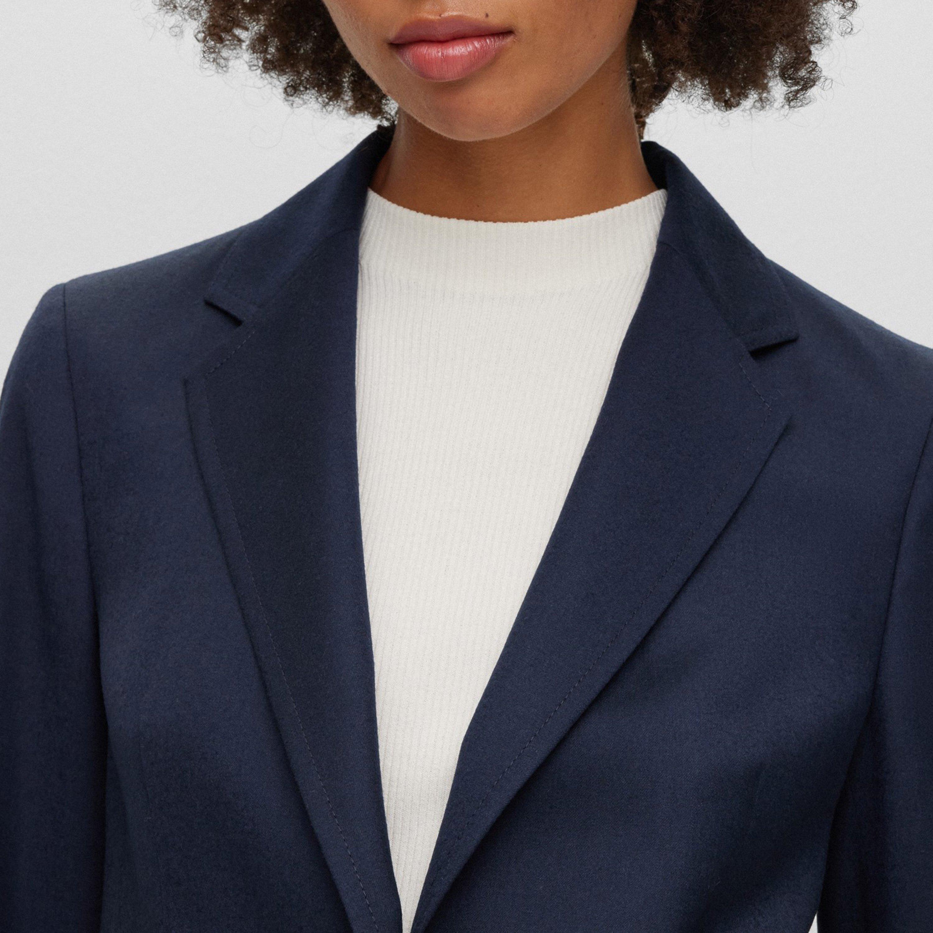Dark Blue - Boss - Women's Jocalua Suit Jacket - 4