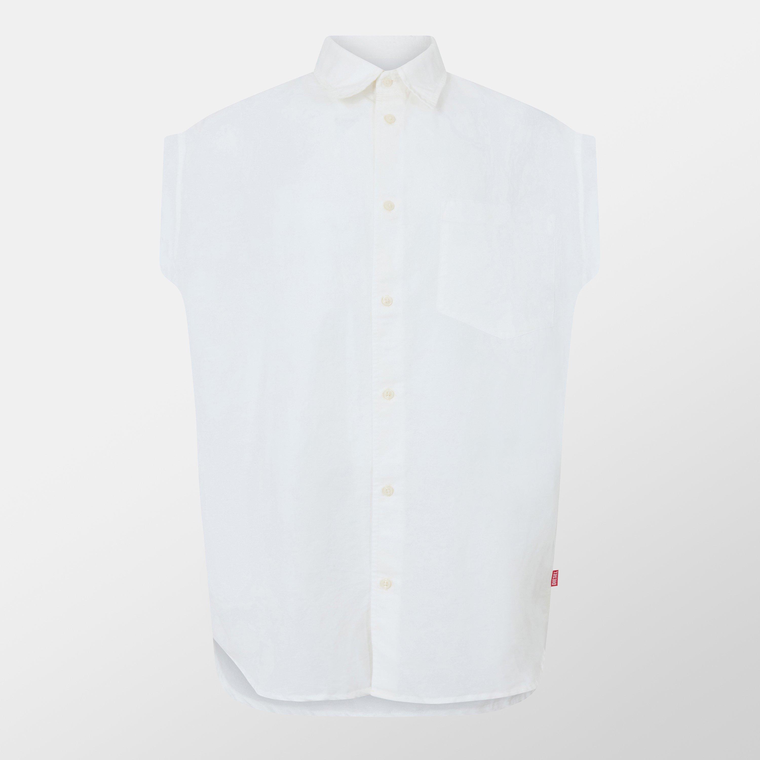 Diesel Men's Long-Sleeve Plain Shirt