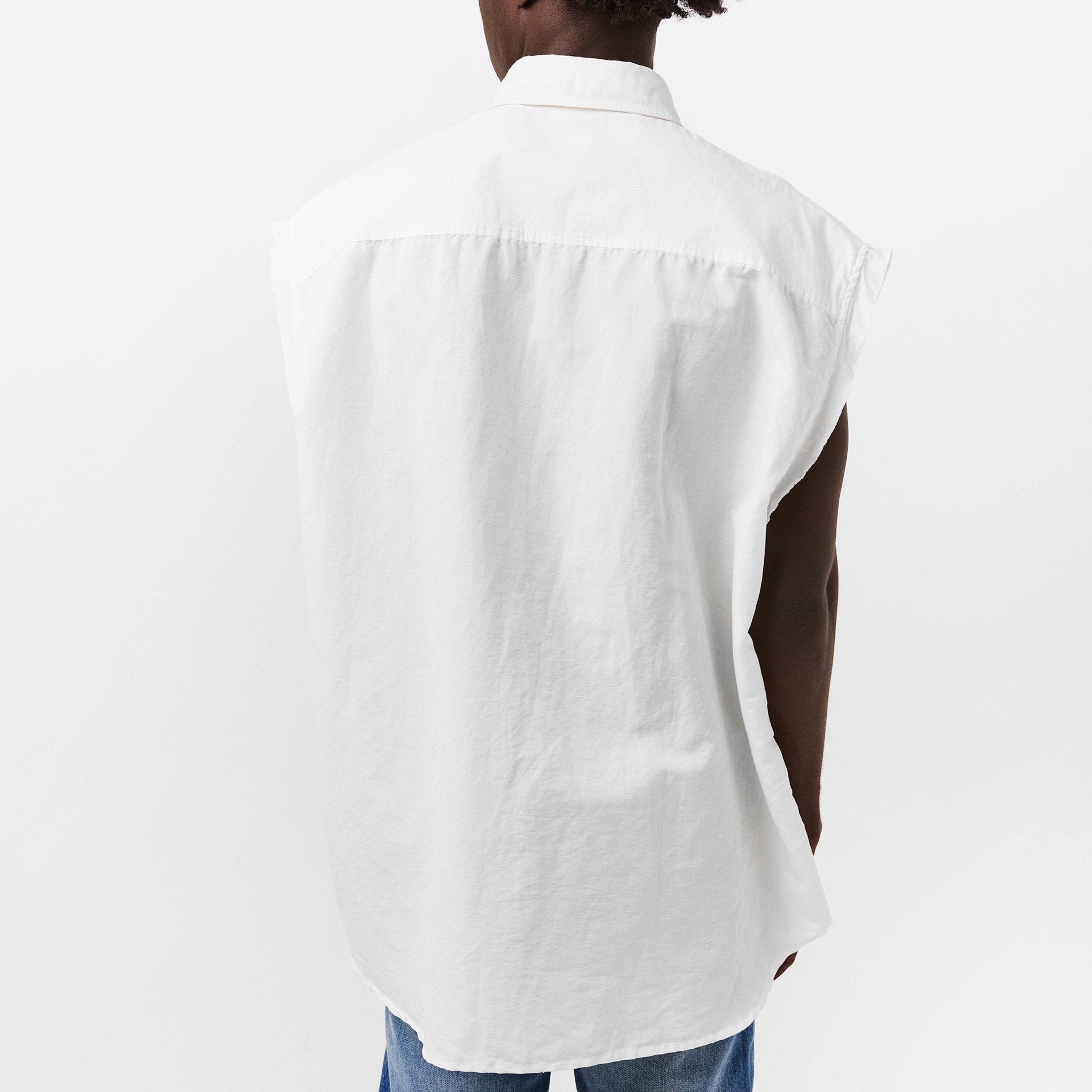 Vapourous Gray - Diesel - Men's Long-Sleeve Plain Shirt - 4