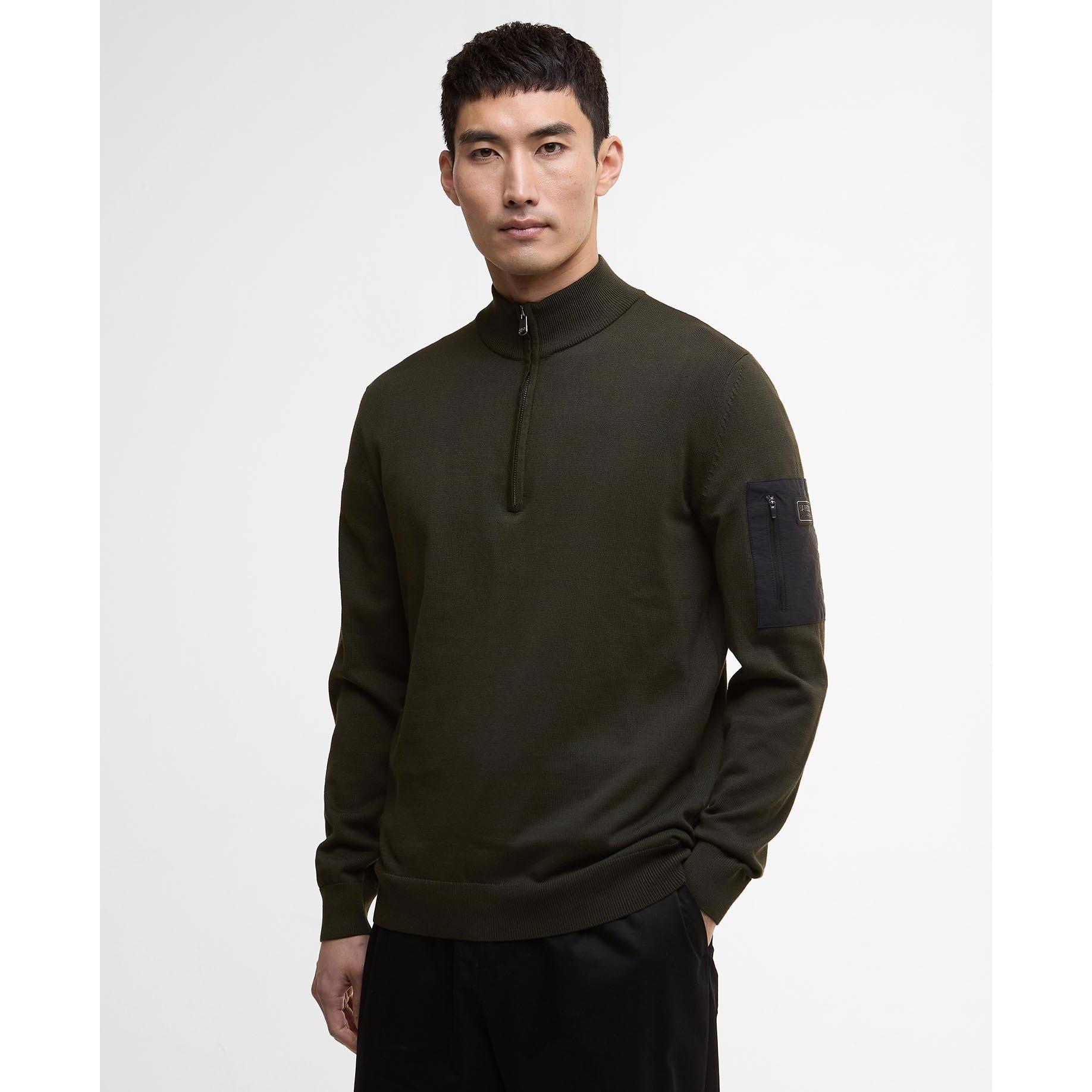 Sage - Barbour International - Blades Half-Zip Jumper - 2