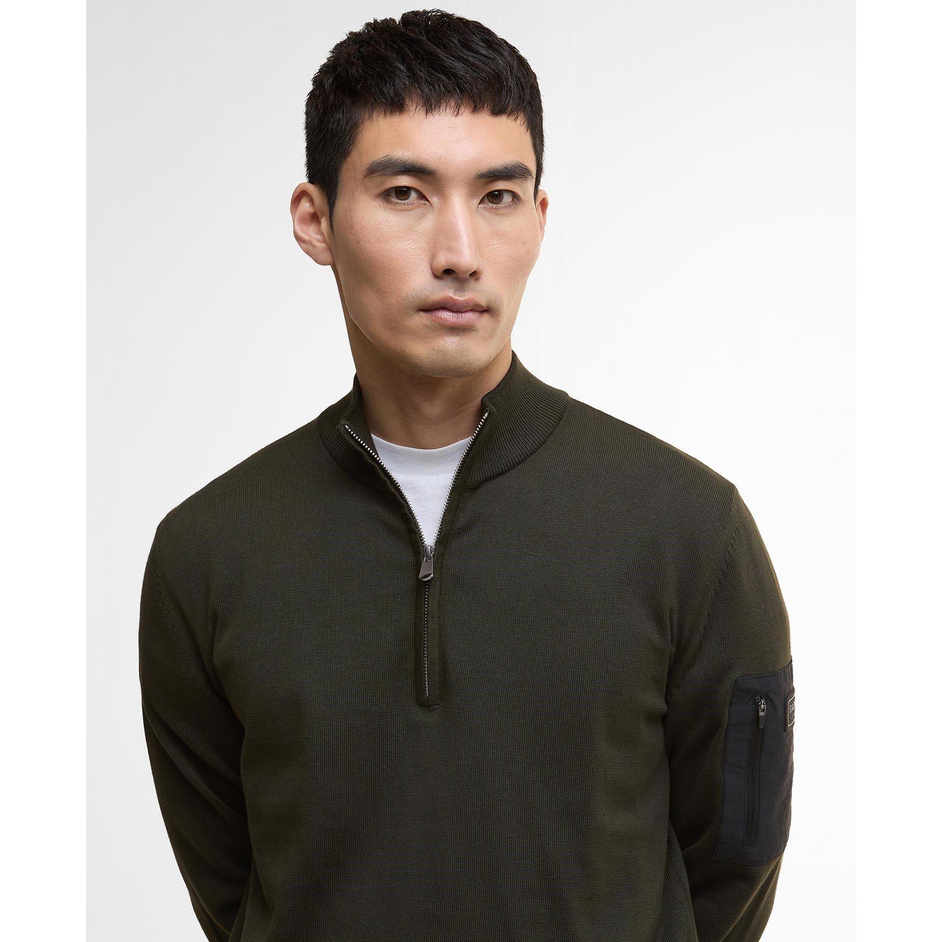 Sage - Barbour International - Blades Half-Zip Jumper - 4