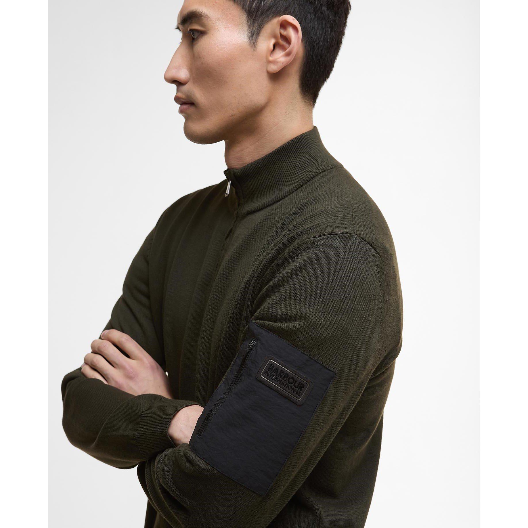 Sage - Barbour International - Blades Half-Zip Jumper - 5