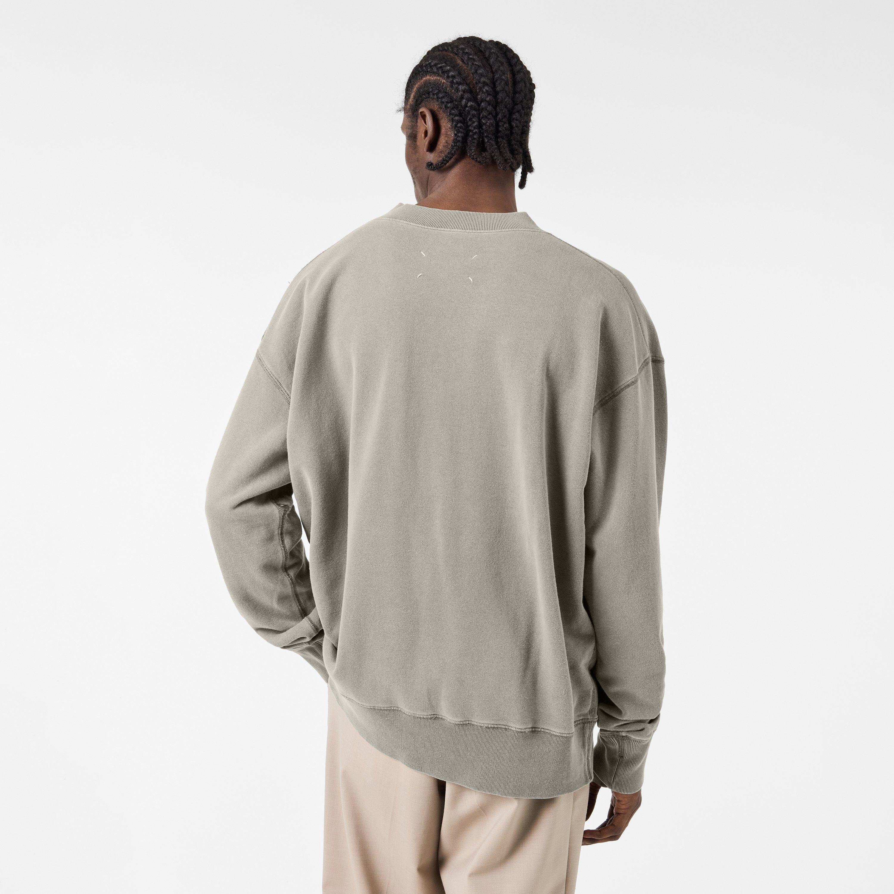 Maison Margiela Men's Quarter Zip Fleece Top | Cruise Fashion