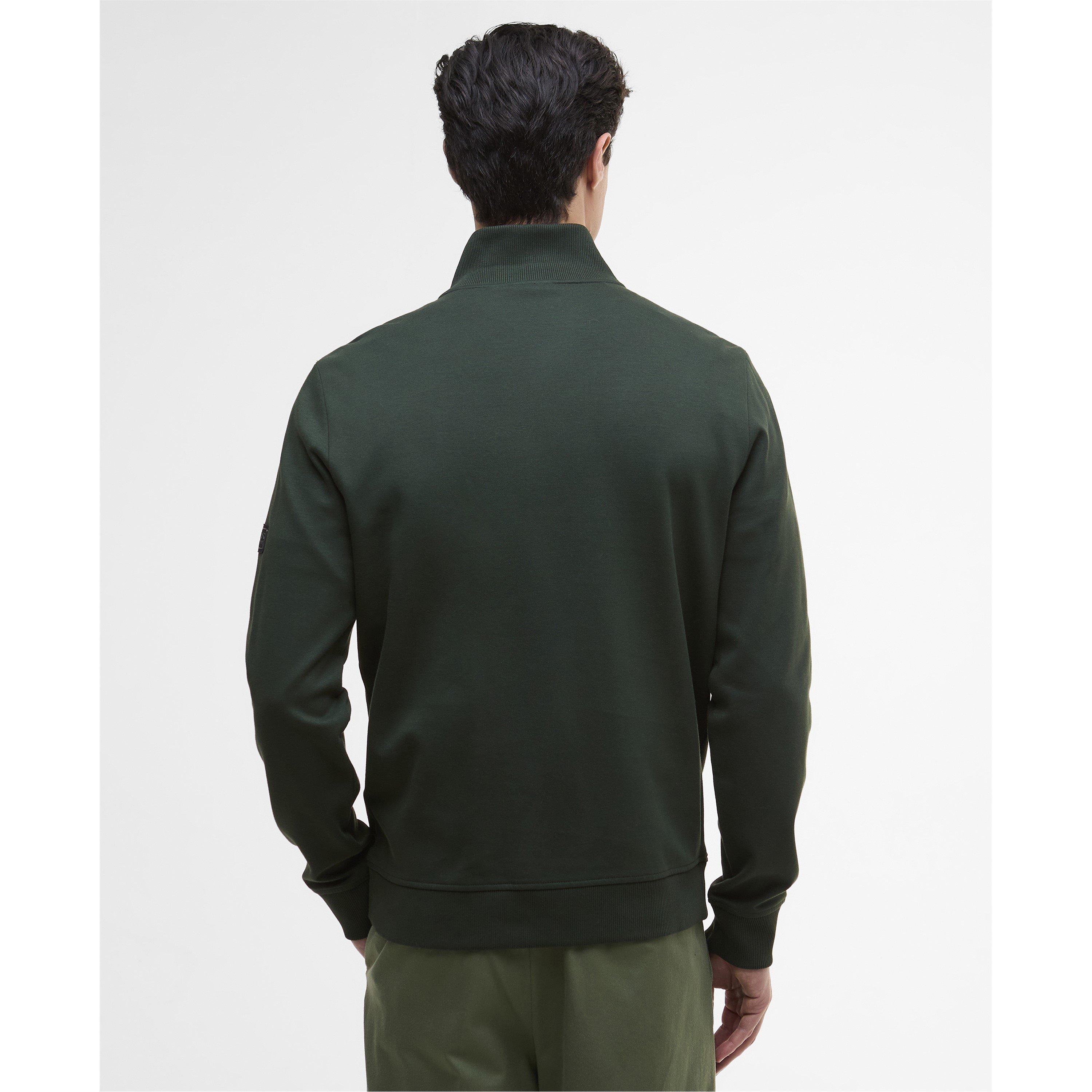 Sage - Barbour International - Ilford Interlock Half-Zip Sweatshirt - 3