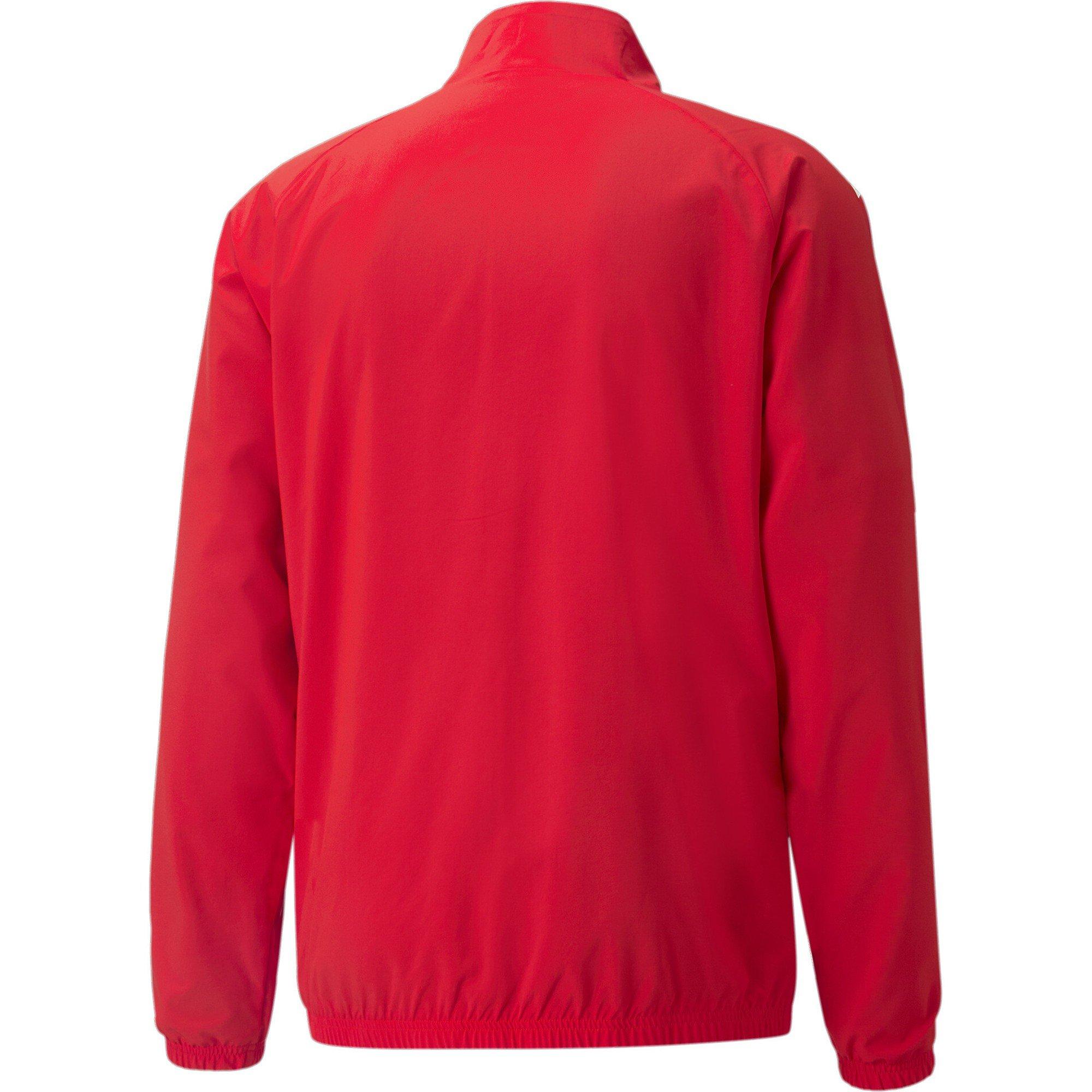 Red/White - Puma - Puma Teamliga Sideline Jacket Tracksuit Top Mens - 2