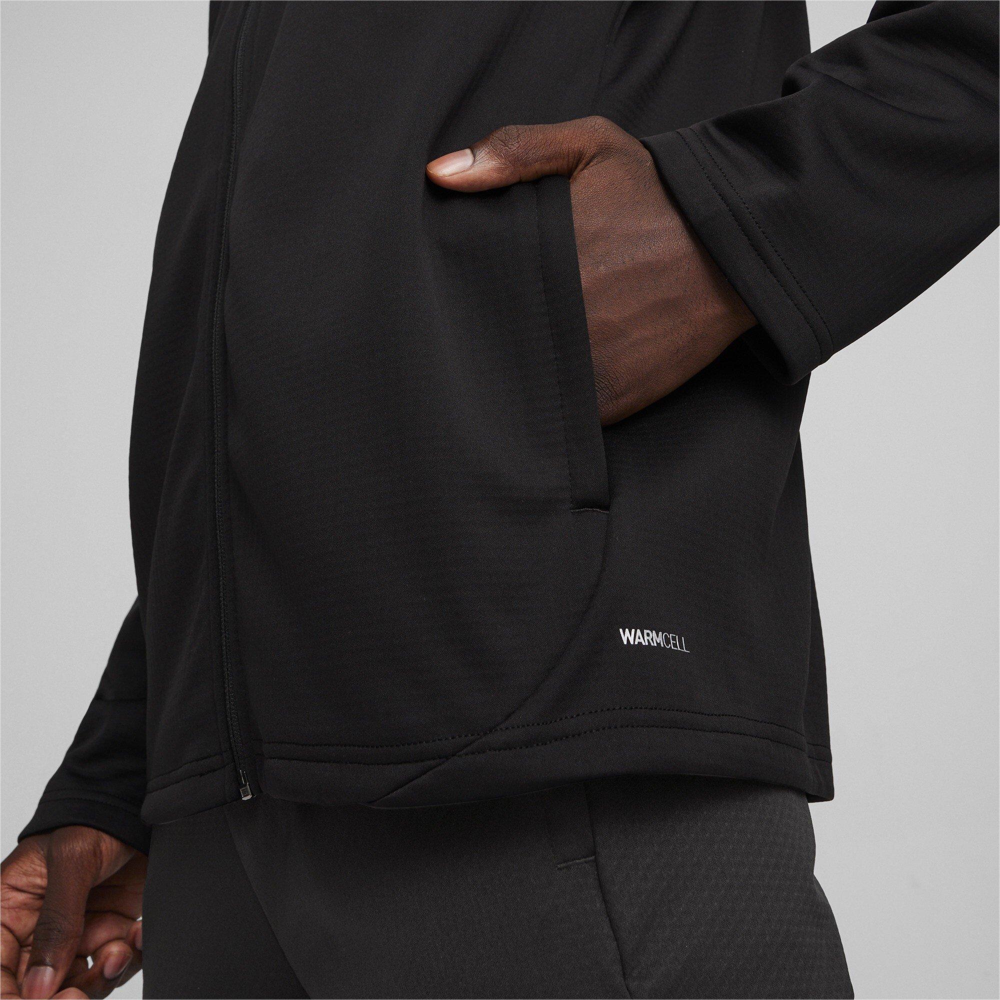 Black/Silver - Puma - Puma Teamfinal Training Fleece Jkt Tracksuit Top Mens - 6