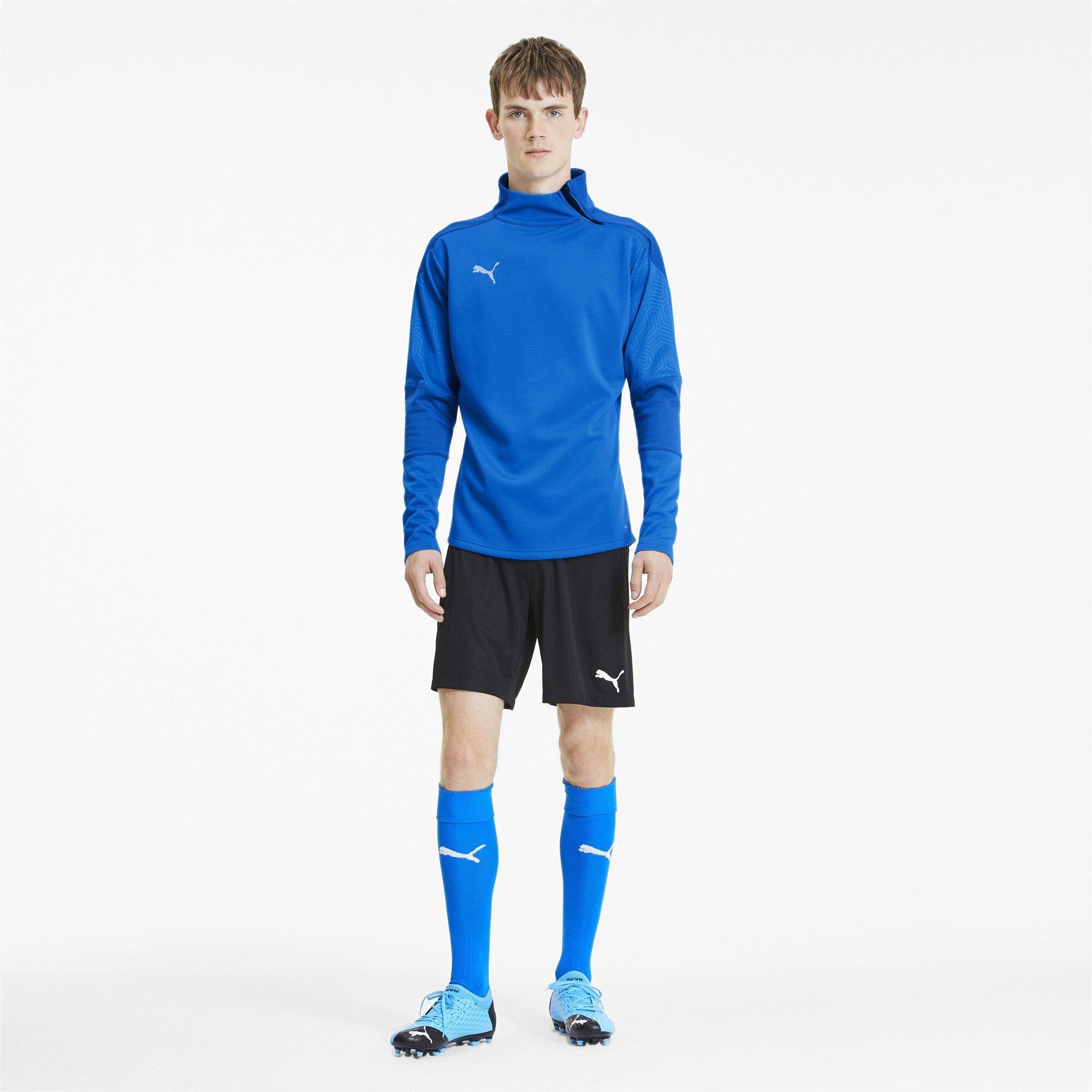 EBL/TPB - Puma - Men's Training Fleece Drill Top - 4