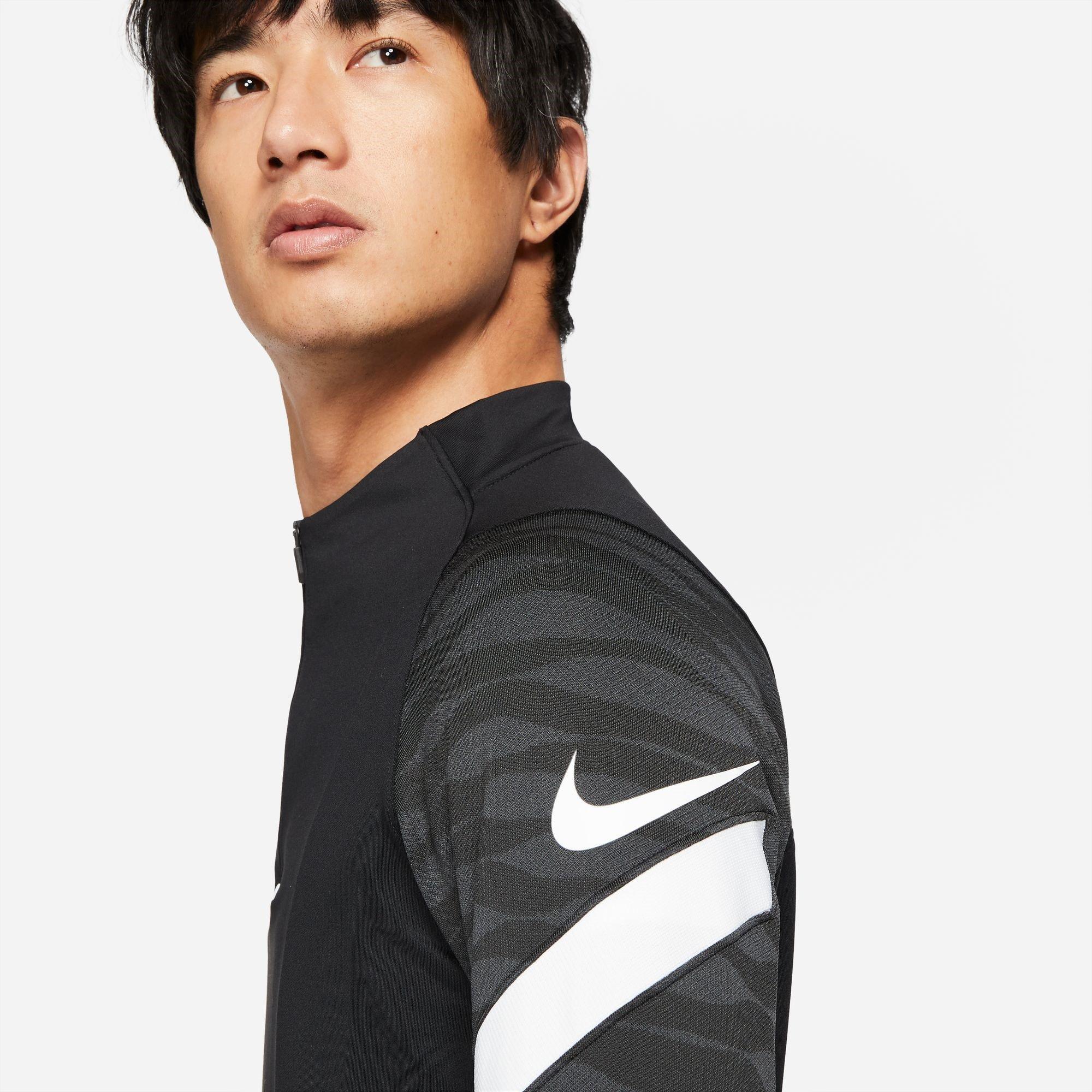 Black/White - Nike - Dri-FIT Strike Soccer Drill Top Mens - 6