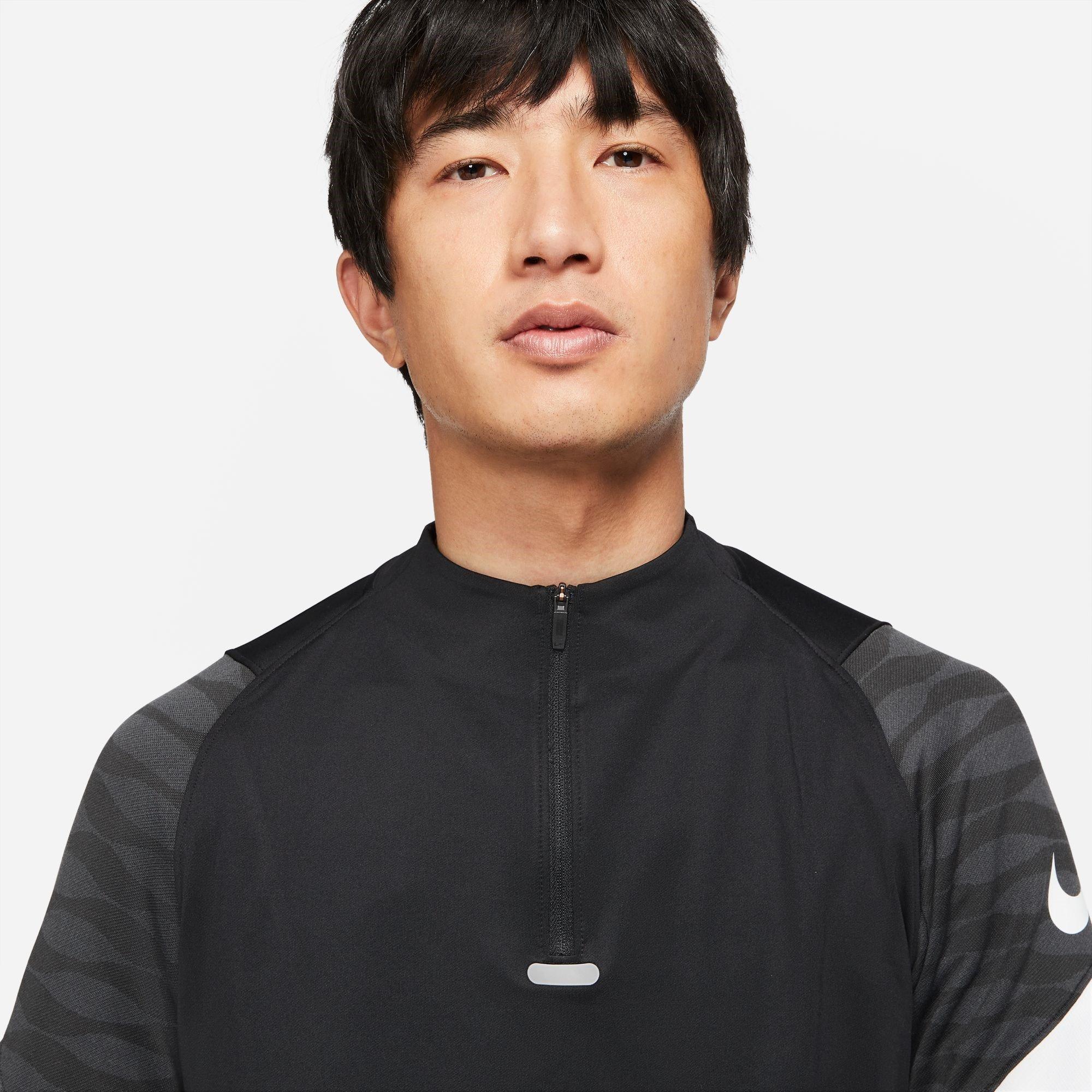 Black/White - Nike - Dri-FIT Strike Soccer Drill Top Mens - 7