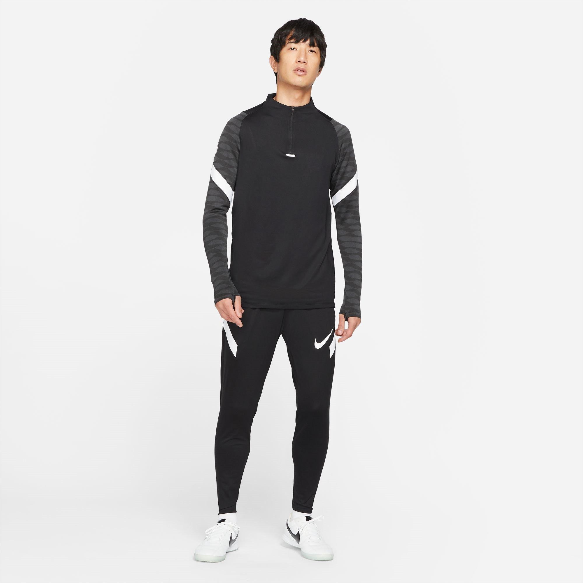 Black/White - Nike - Dri-FIT Strike Soccer Drill Top Mens - 9